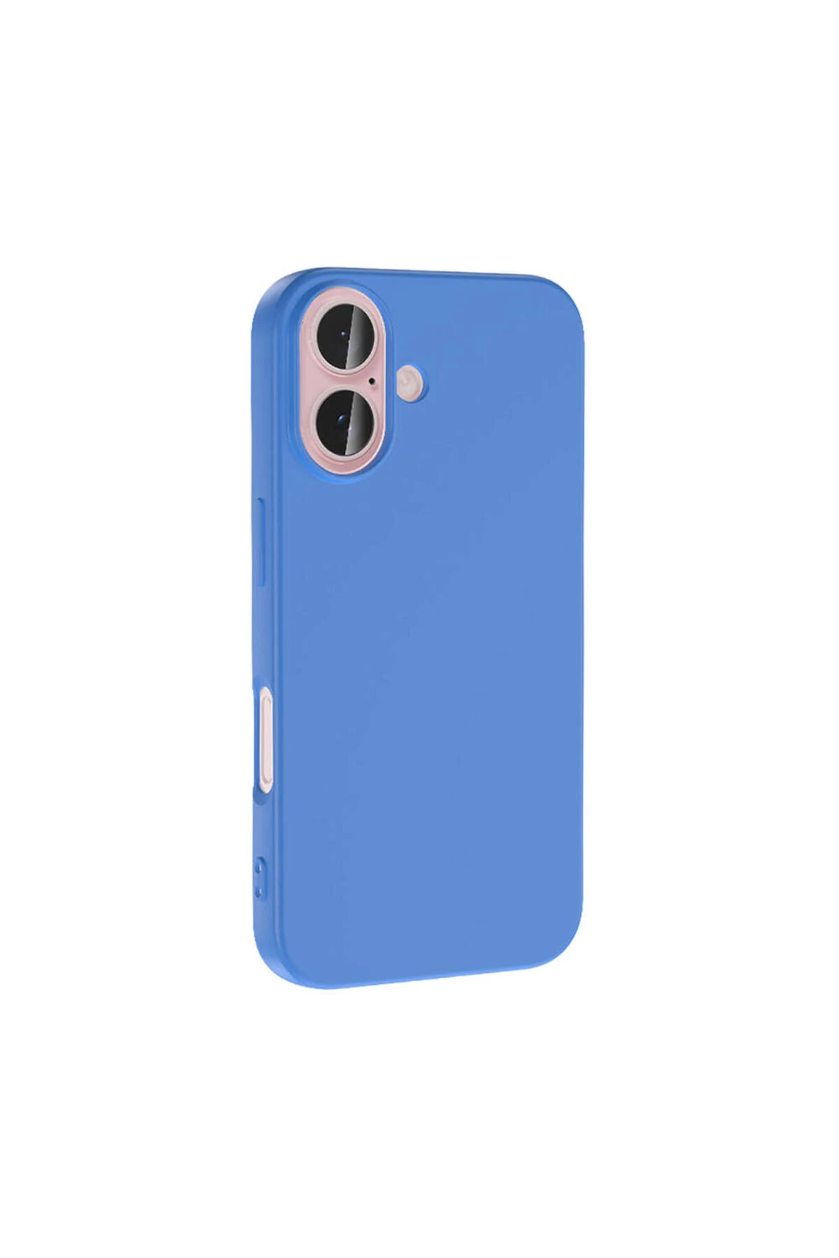 Apple iPhone 16 Plus Kılıf MKST LSR Lansman Kapak-Lacivert