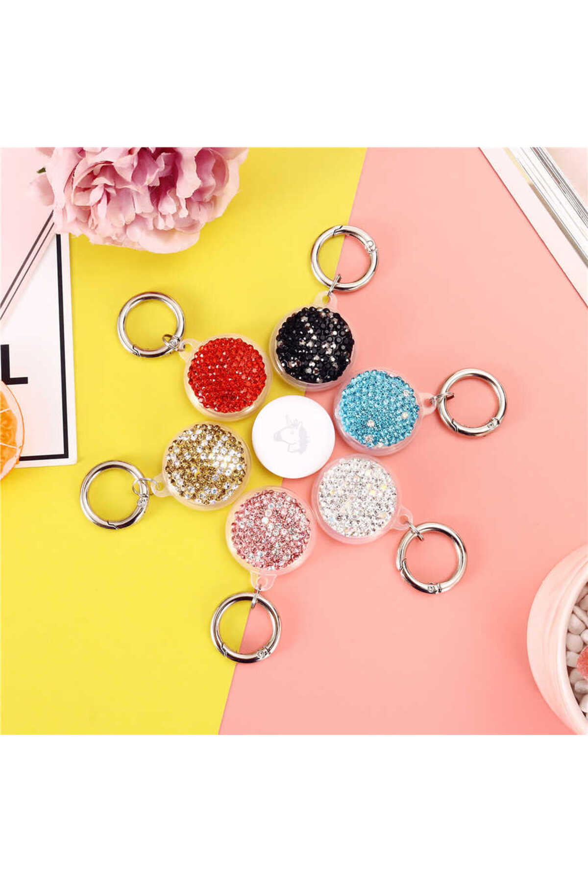 Silikon Anahtarlık-Kırmızı