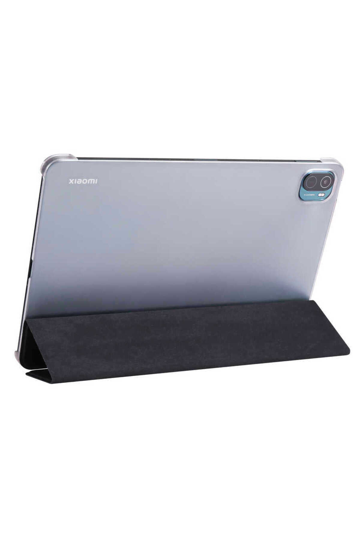 Mi Pad 5 BTBM Smart Cover Standlı 1-1 Kılıf - Gri