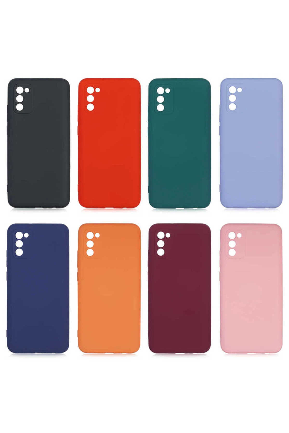 Galaxy A02S Kılıf MKST Mara Lansman Kapak - Koyu Yeşil