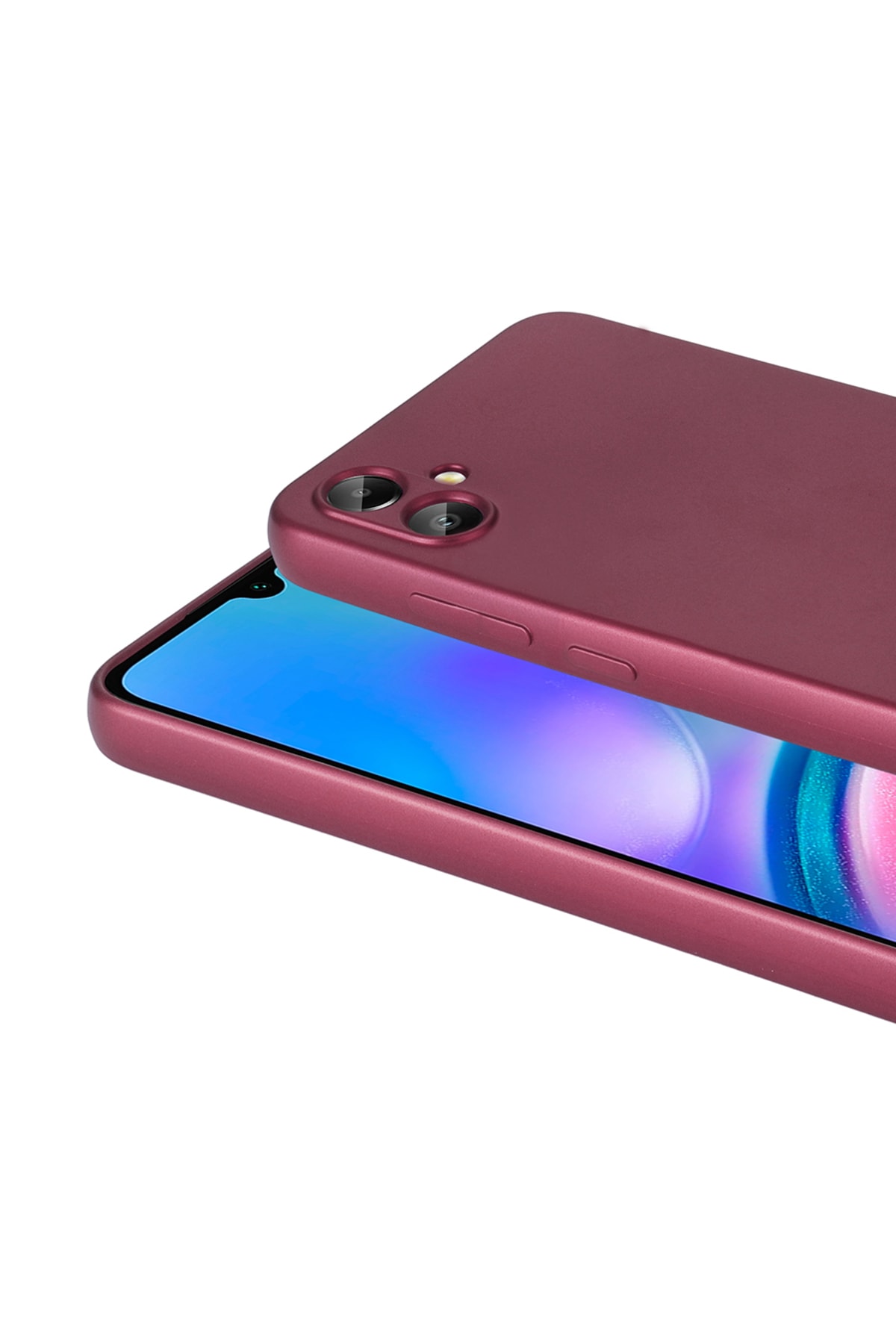 Galaxy A06 Kılıf SHRP Premier Silikon Kapak - Kırmızı