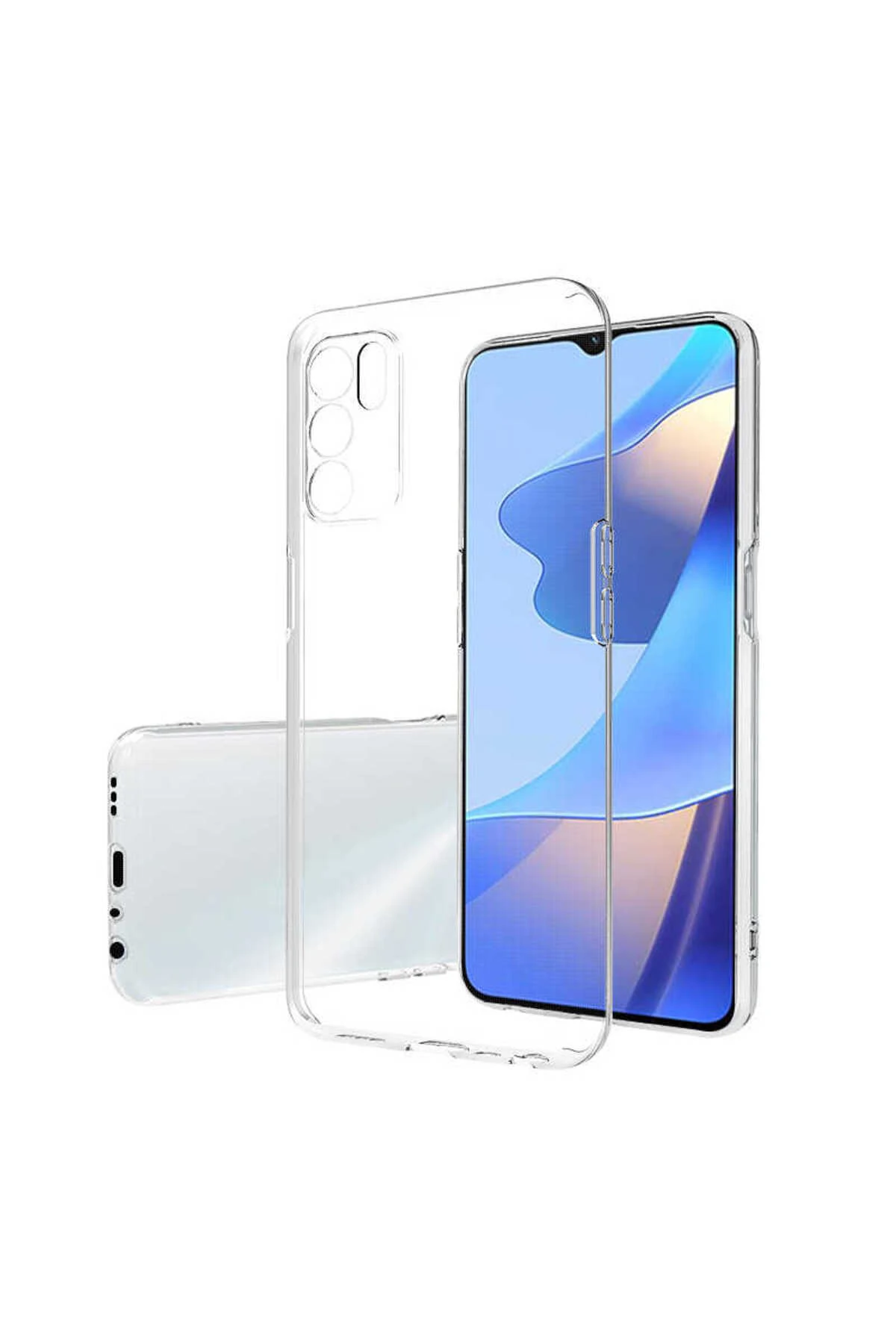 A16 Kılıf NXXA Süper Silikon Kapak - Renksiz