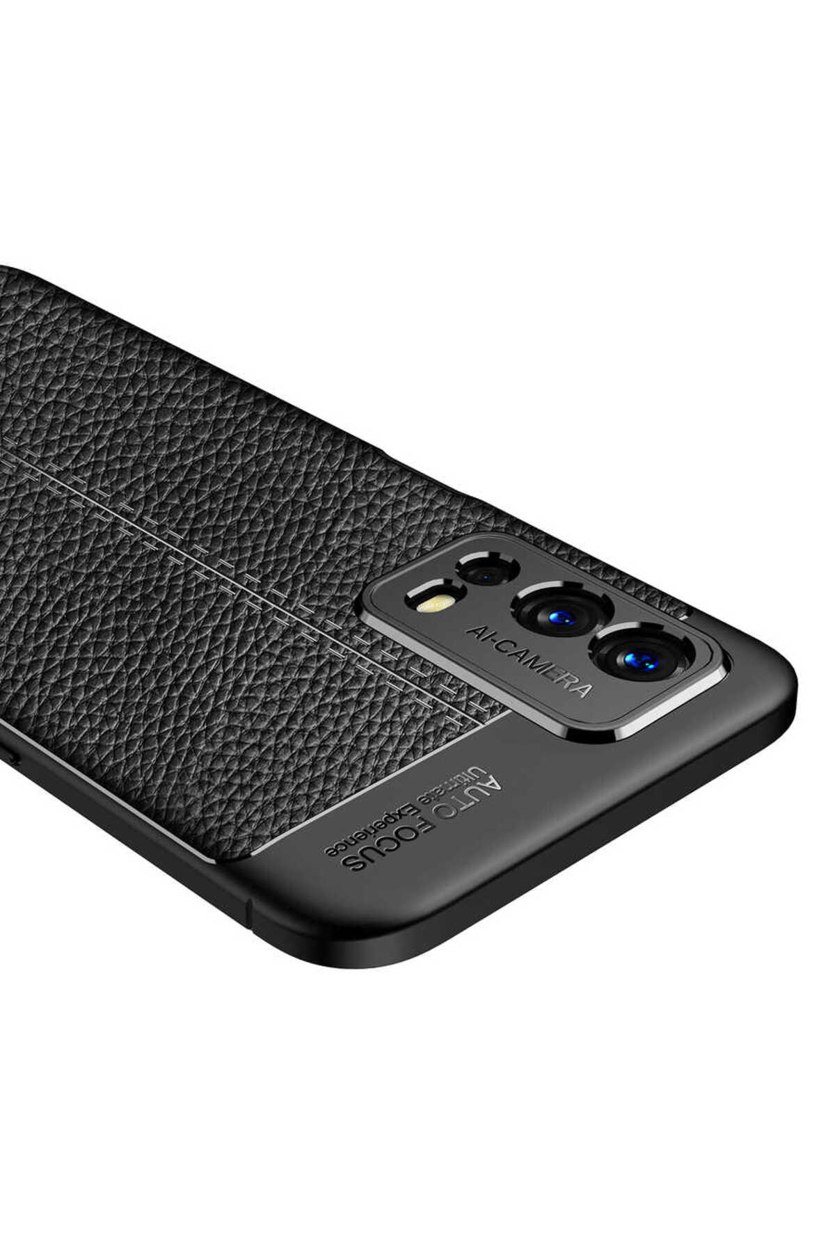 A55 4G Kılıf N7TH Niss Silikon Kapak - Siyah