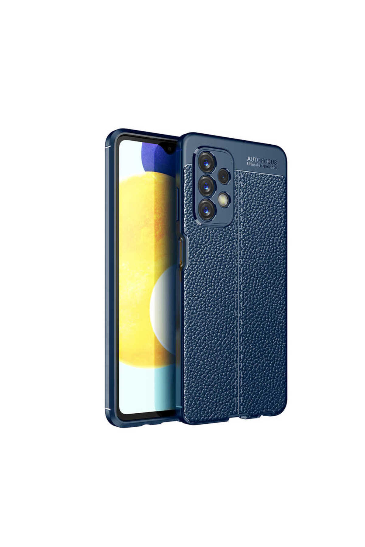 Galaxy A23 Kılıf TKNC Niss Silikon Kapak - Lacivert