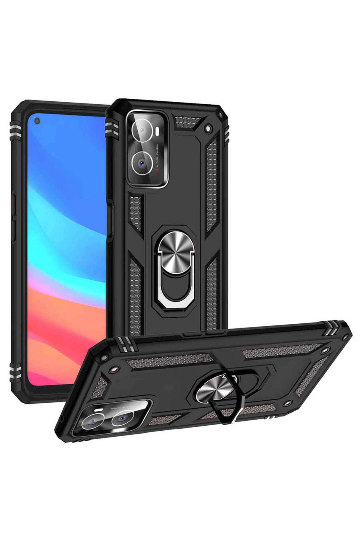 A76 Kılıf KHYR Vega Kapak - Siyah