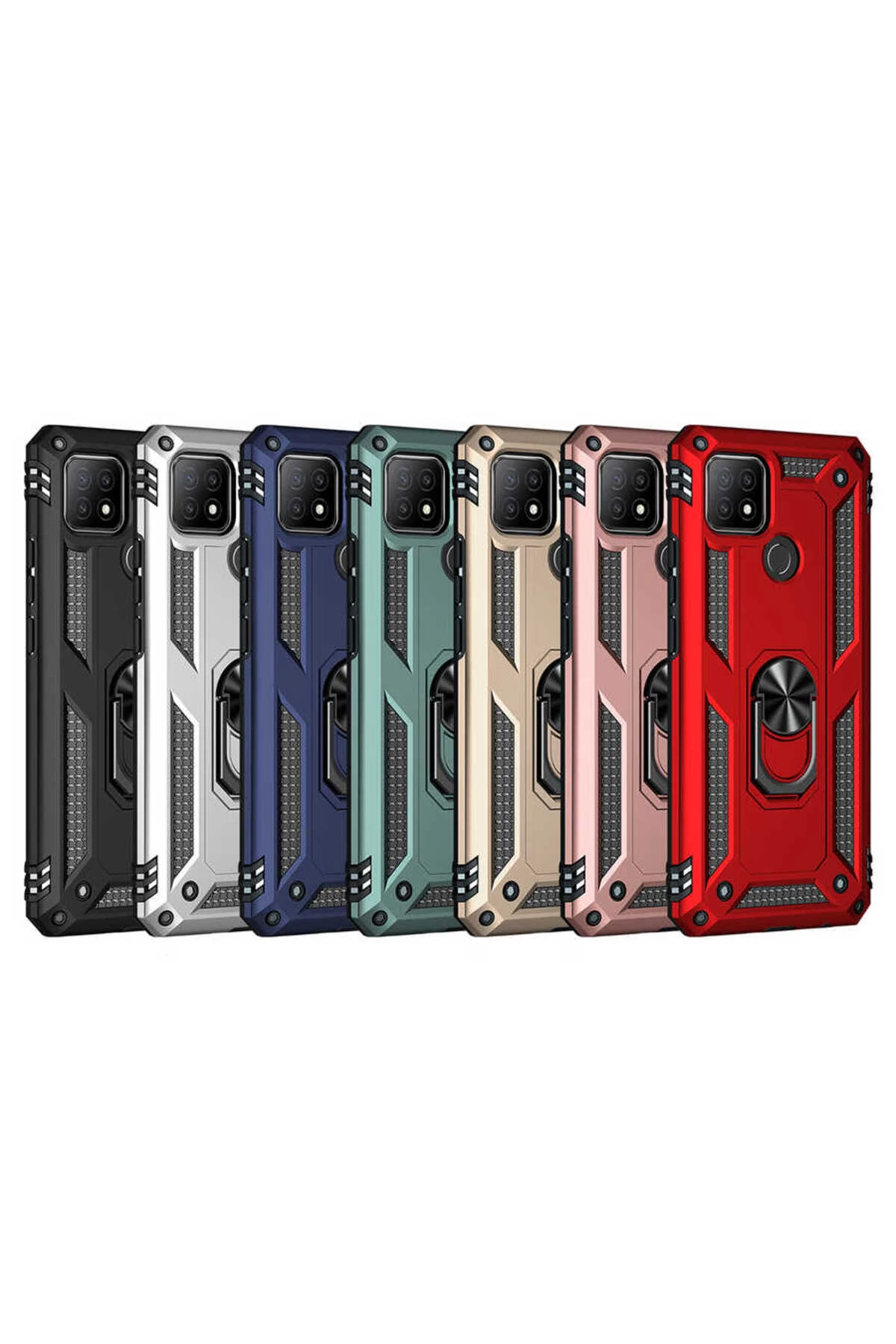 A15S Kılıf N7TH Vega Kapak - Siyah