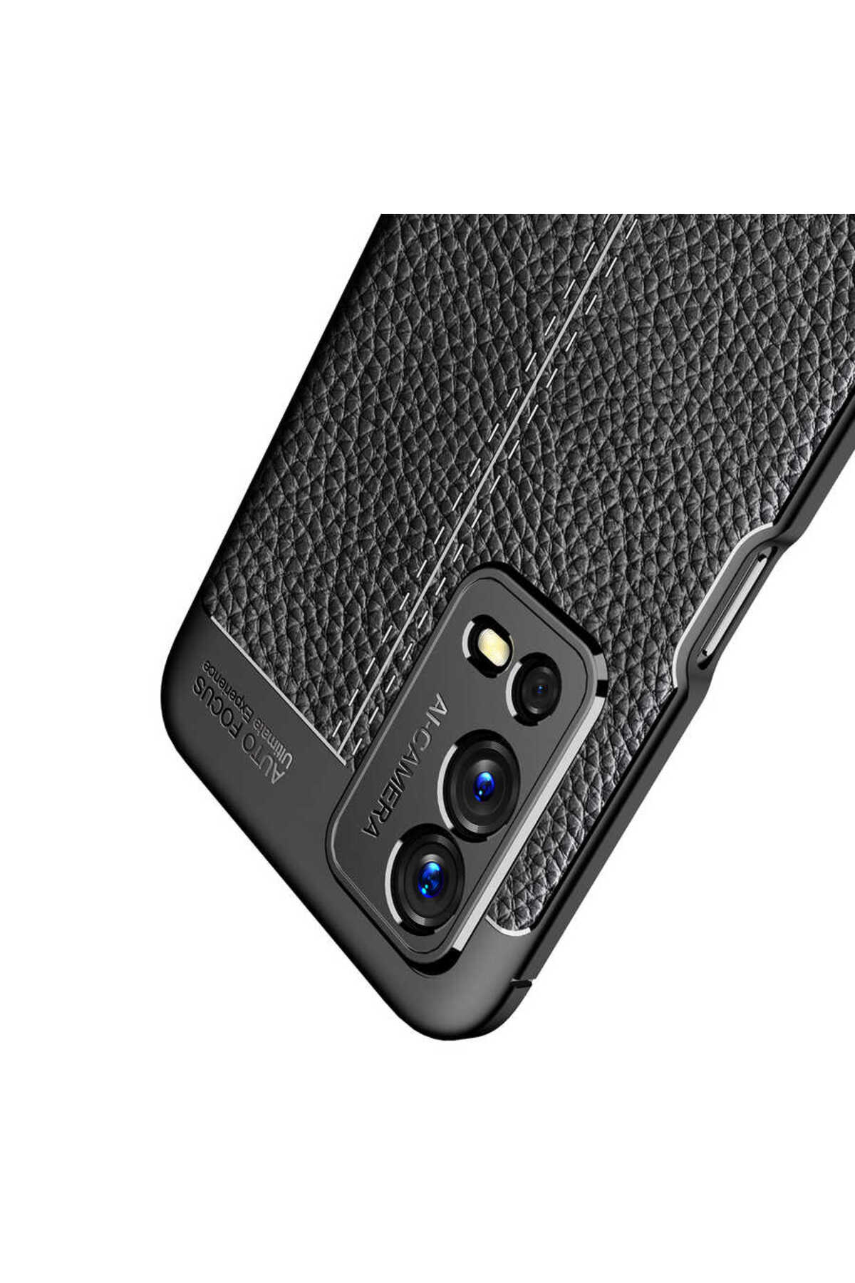 A55 4G Kılıf N7TH Niss Silikon Kapak - Siyah