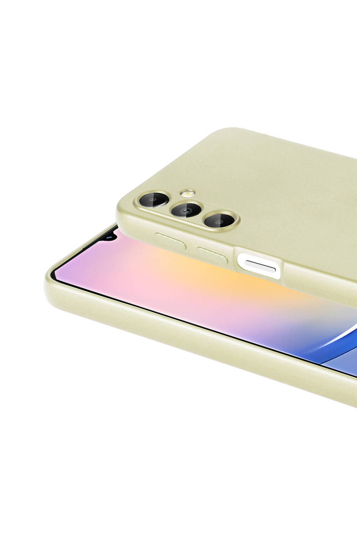 Galaxy A25 Kılıf TYGO Premier Silikon Kapak - Saks Mavi