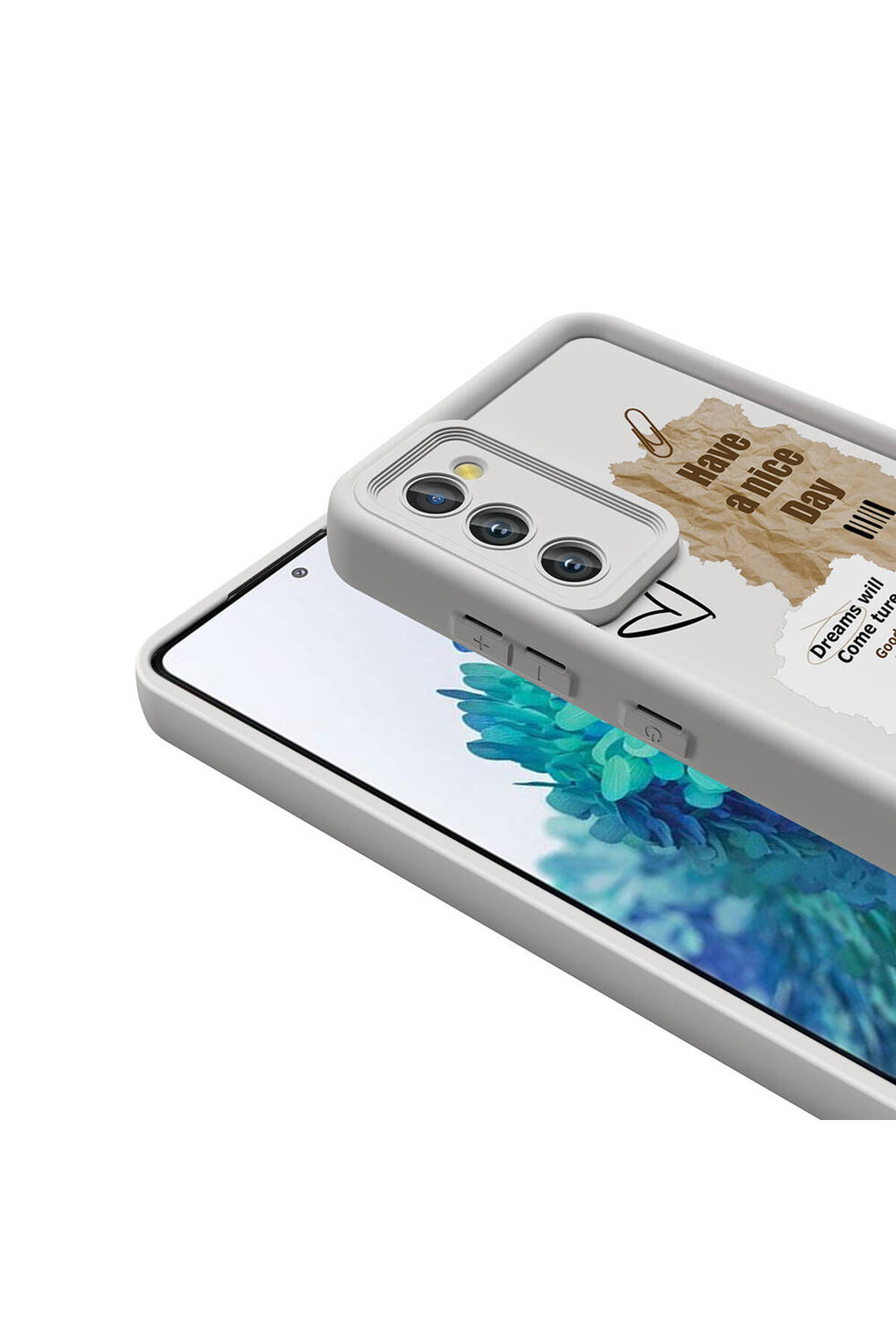 Galaxy S20 FE Kılıf Kamera Korumalı Baskılı Arka Yüzey SYS Klas Kapak - Siyah