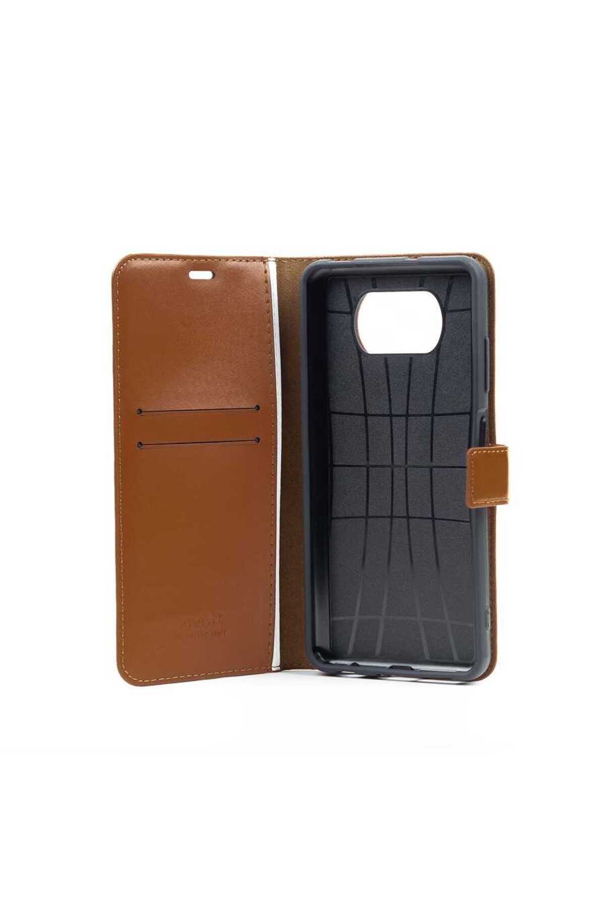 Huawei Nova 9 SE Kılıf MSCS Kar Deluxe Kapaklı Kılıf - Siyah