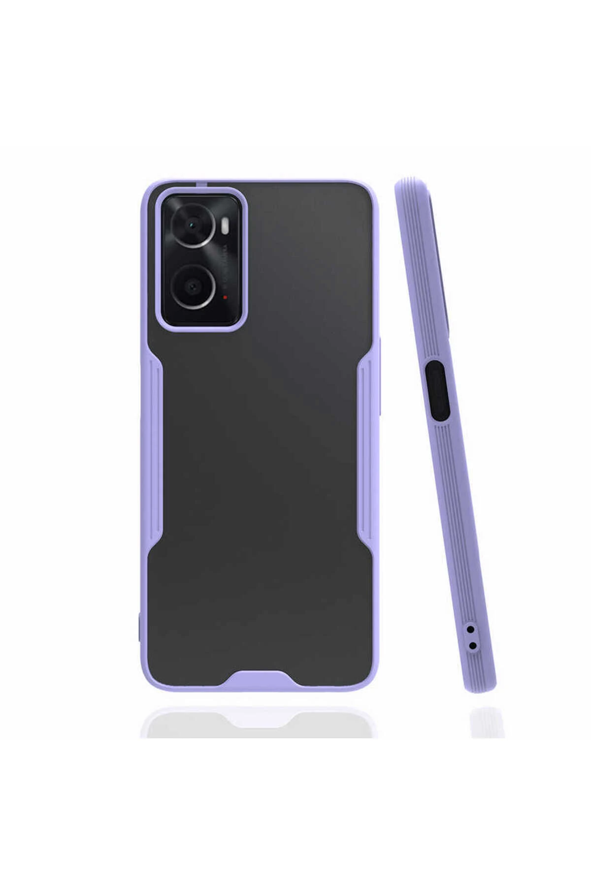 A96 4G Kılıf LCKC Parfe Kapak - Mor