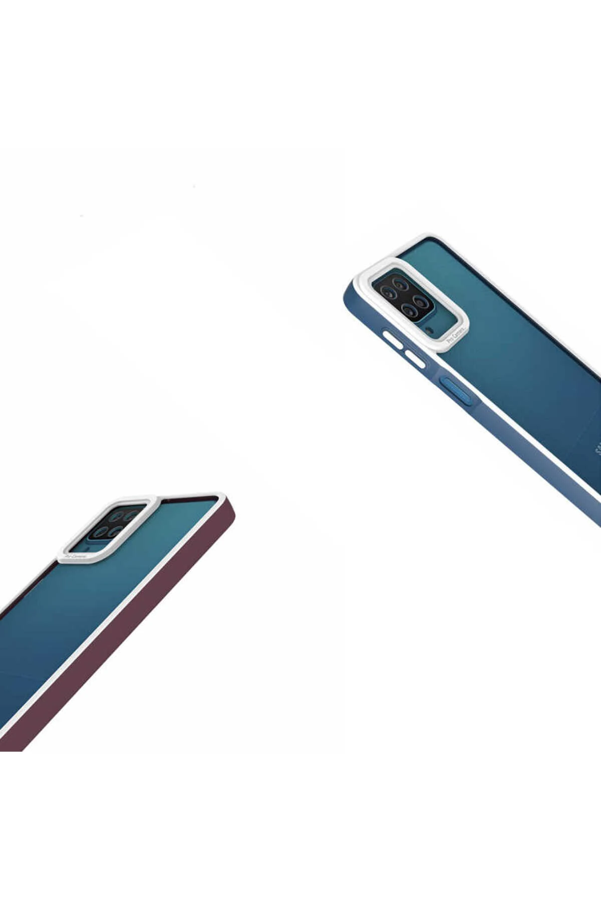 Galaxy A12 Kılıf FZD Mima Kapak - Lacivert