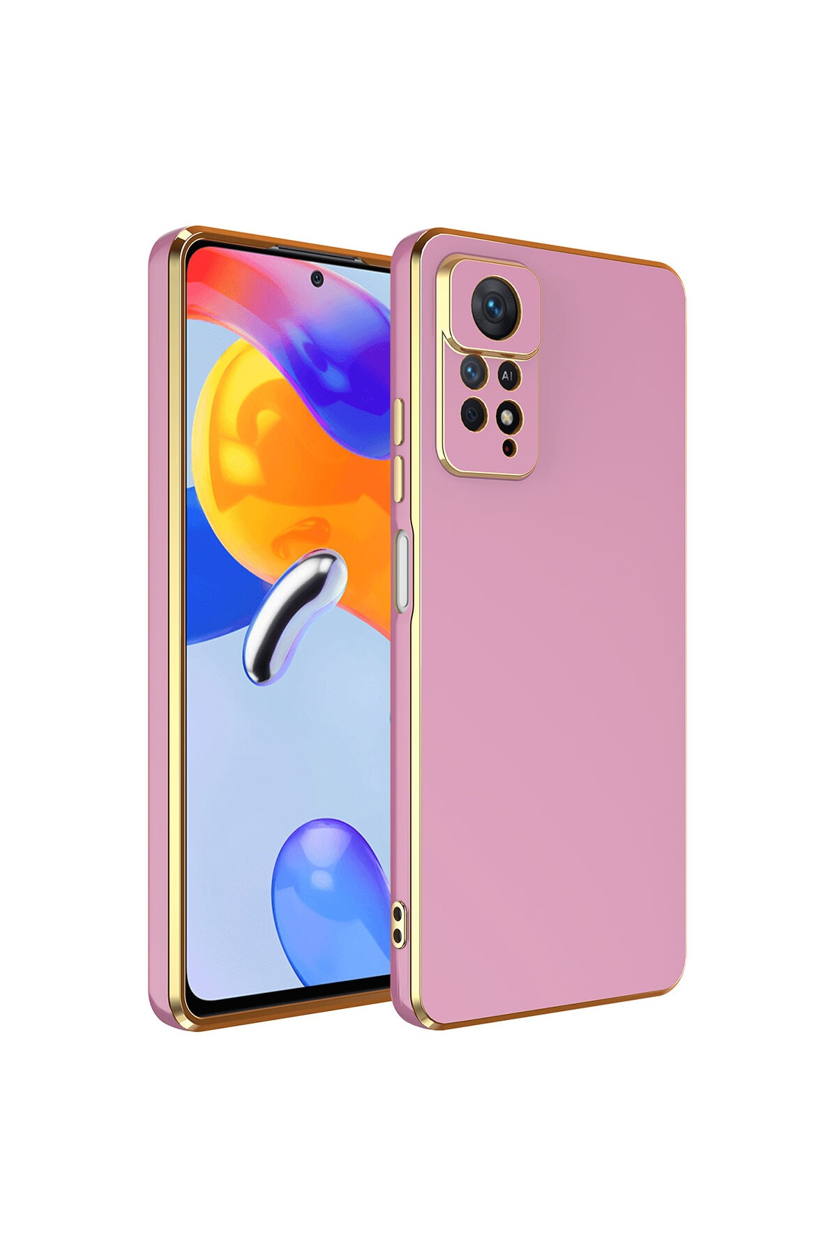 Redmi Note 12 Pro 4G Kılıf MSCS Bark Kapak - Koyu Yeşil