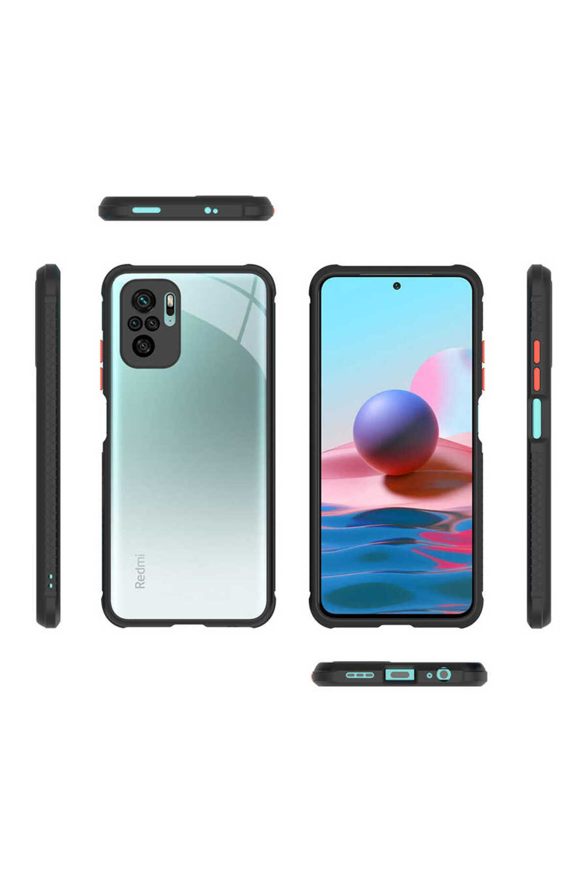 Redmi Note 10S Kılıf GLLP Kaff Kapak - Mor