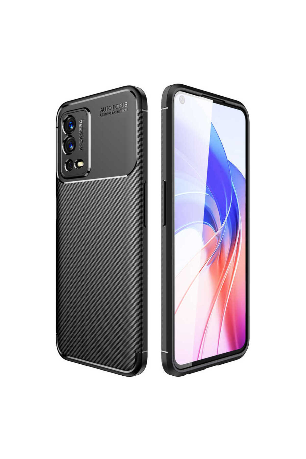 A55 4G Kılıf MYST Negro Silikon Kapak - Siyah