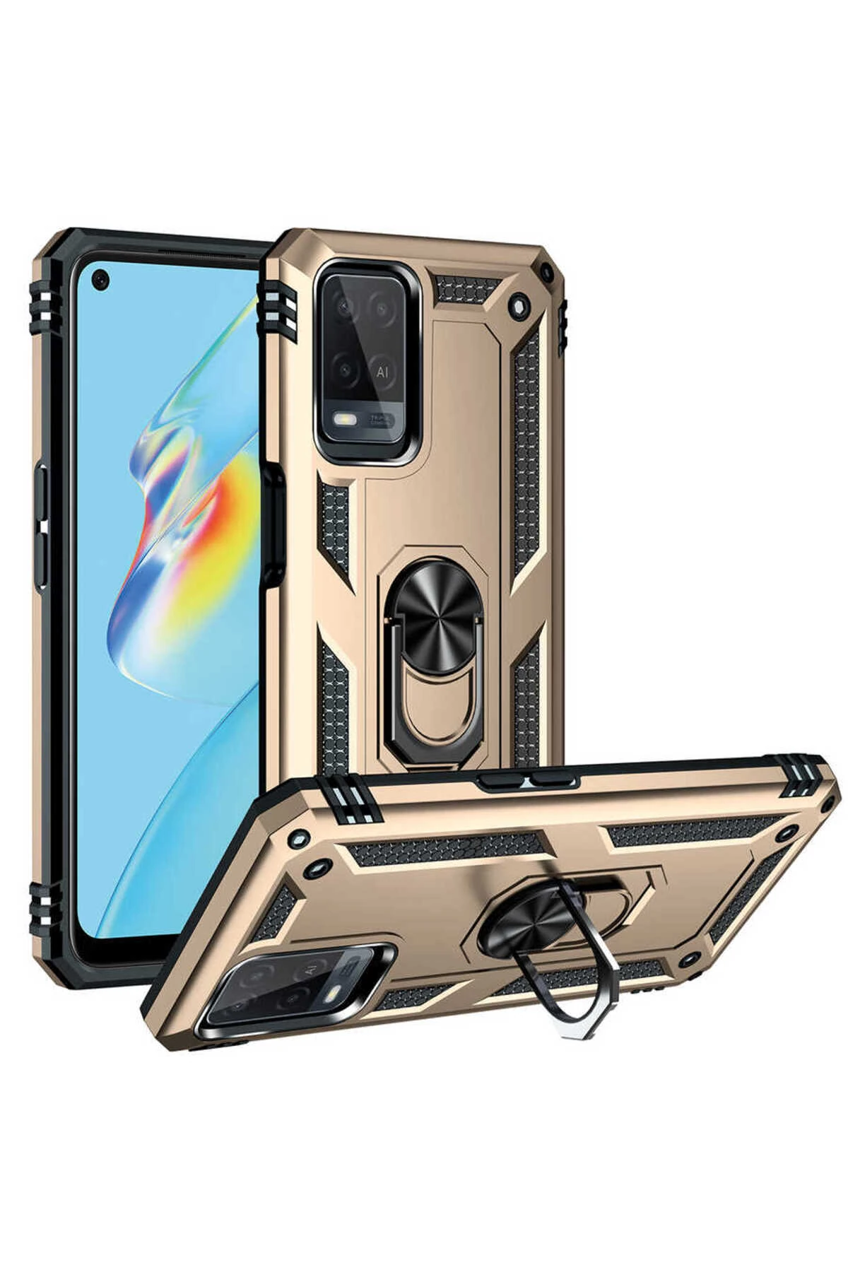 A54 4G Kılıf NXXA Vega Kapak - Gold