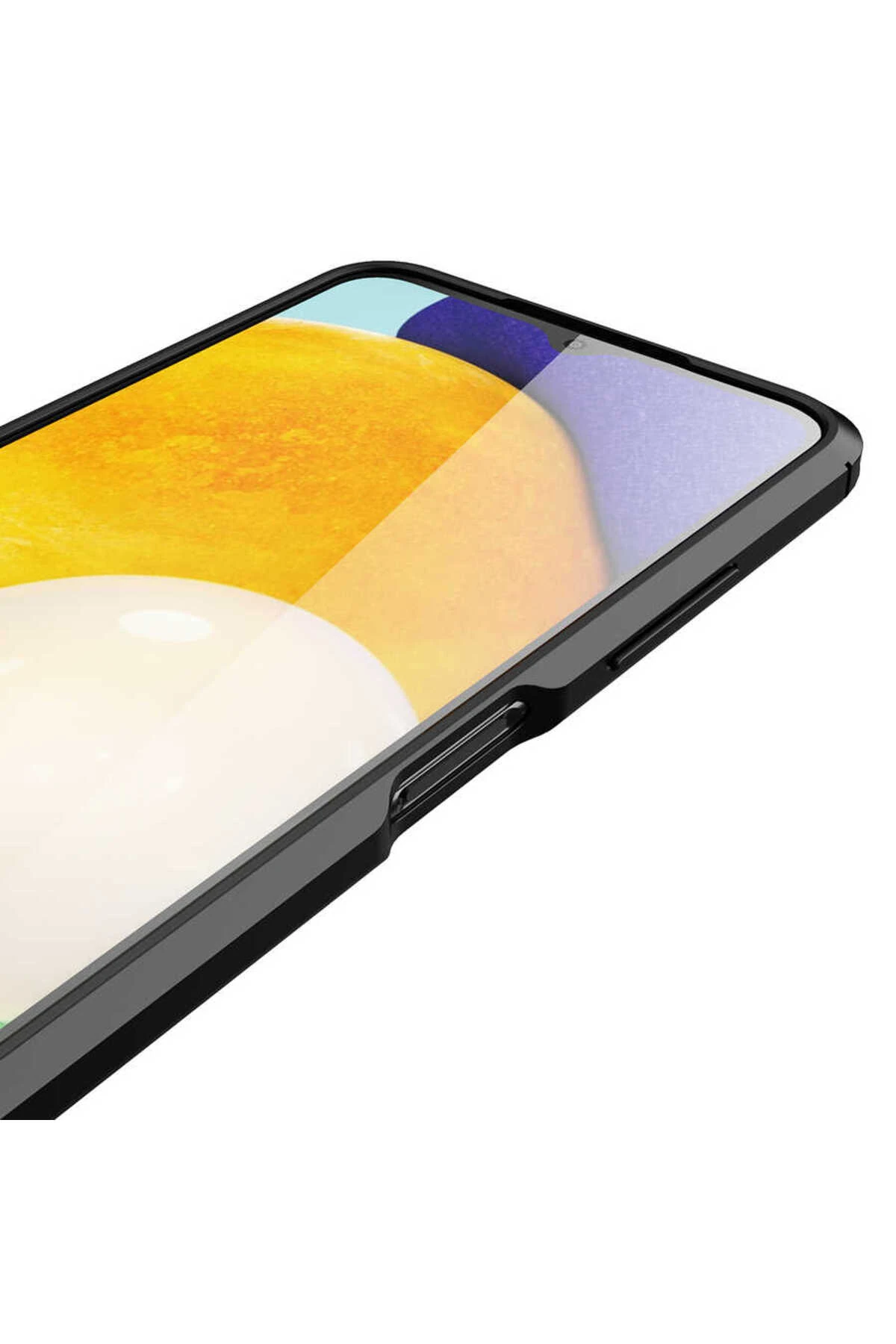 Galaxy A22 4G Kılıf TKNC Niss Silikon Kapak - Kırmızı