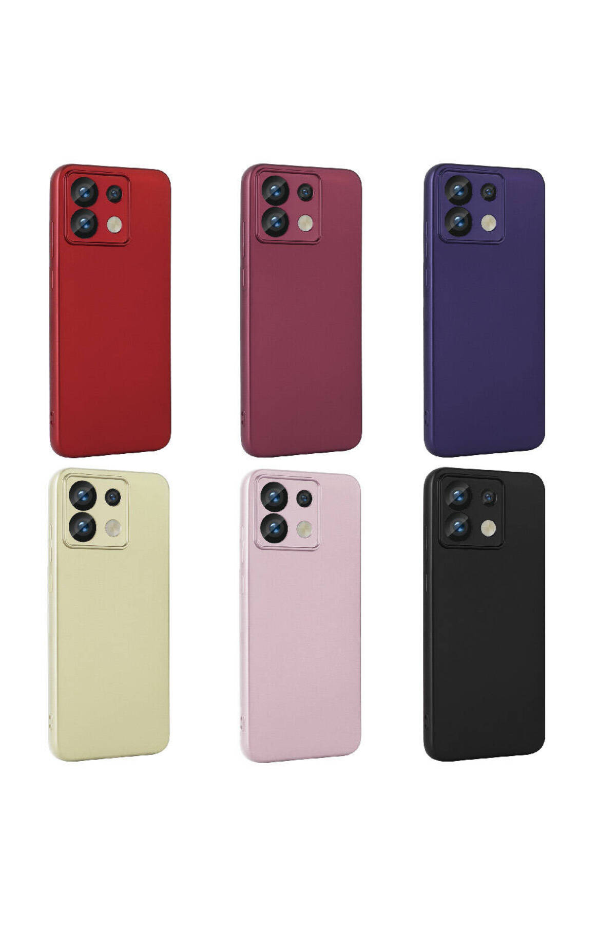 Redmi Note 13 Pro 5G Kılıf HZRV Premier Silikon Kapak - Lacivert