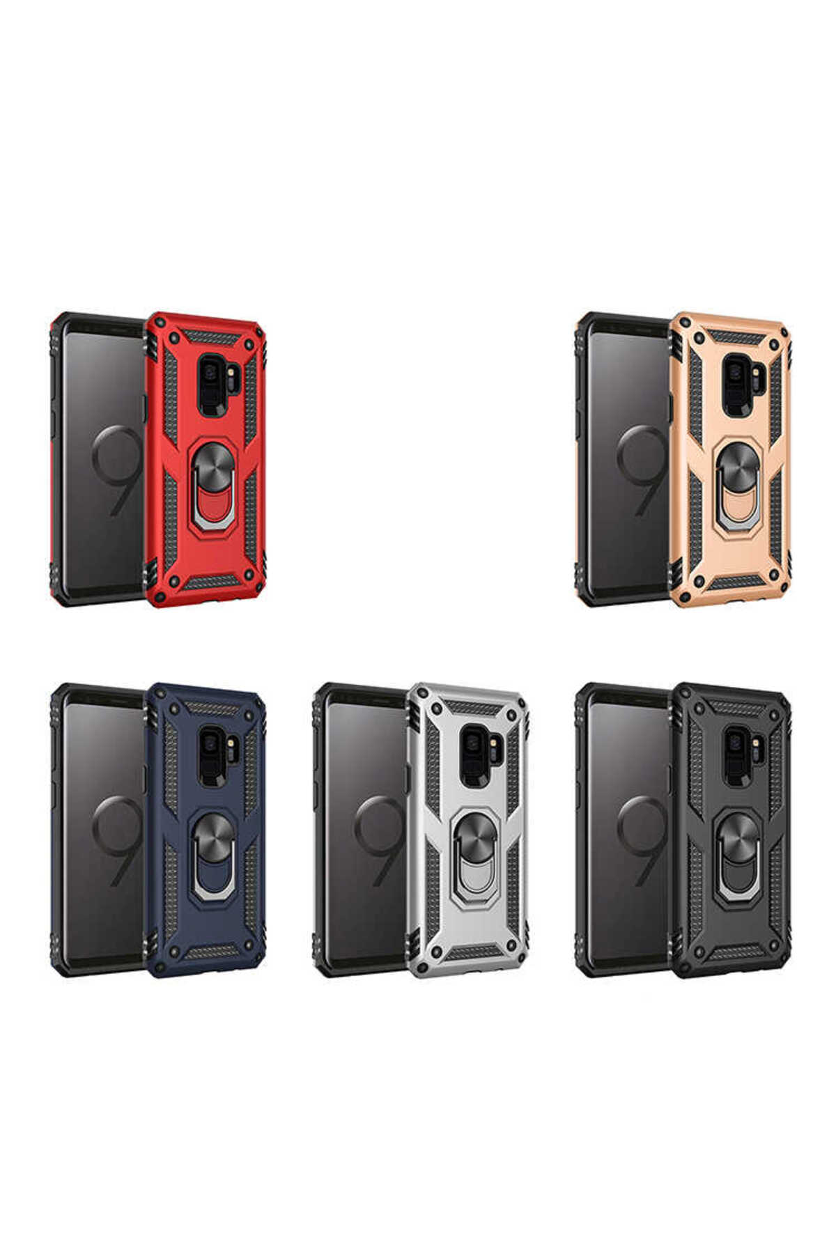 Galaxy S9 Kılıf WNX Vega Kapak - Rose Gold