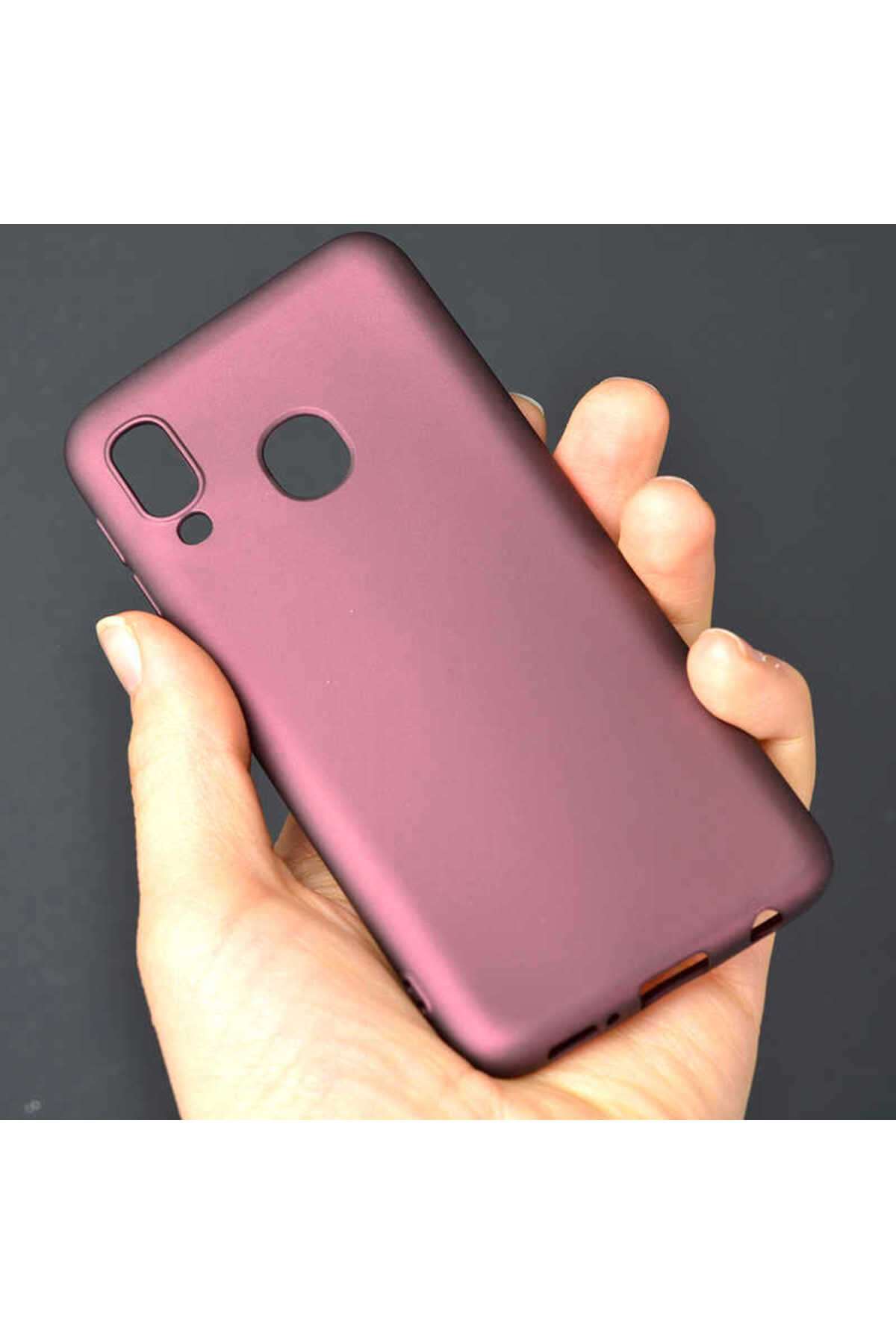 Galaxy A40 Kılıf Premier Silikon Kapak - Gold