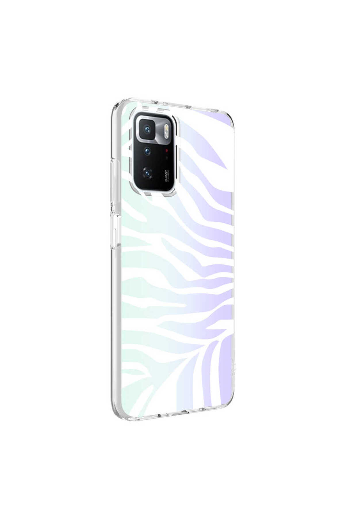 Redmi 10 Uyumlu Kılıf TUVA M-Blue Desenli Kapak - Heart No3