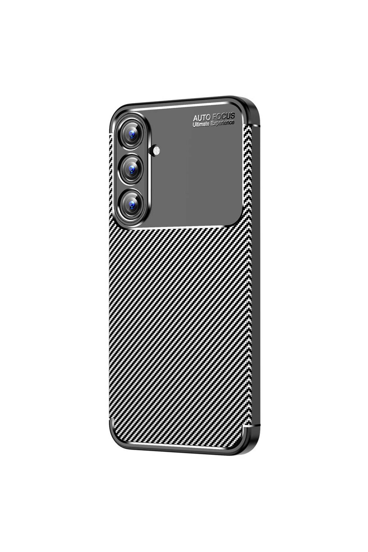 Galaxy A55 Kılıf Negro Silikon Kapak - Siyah