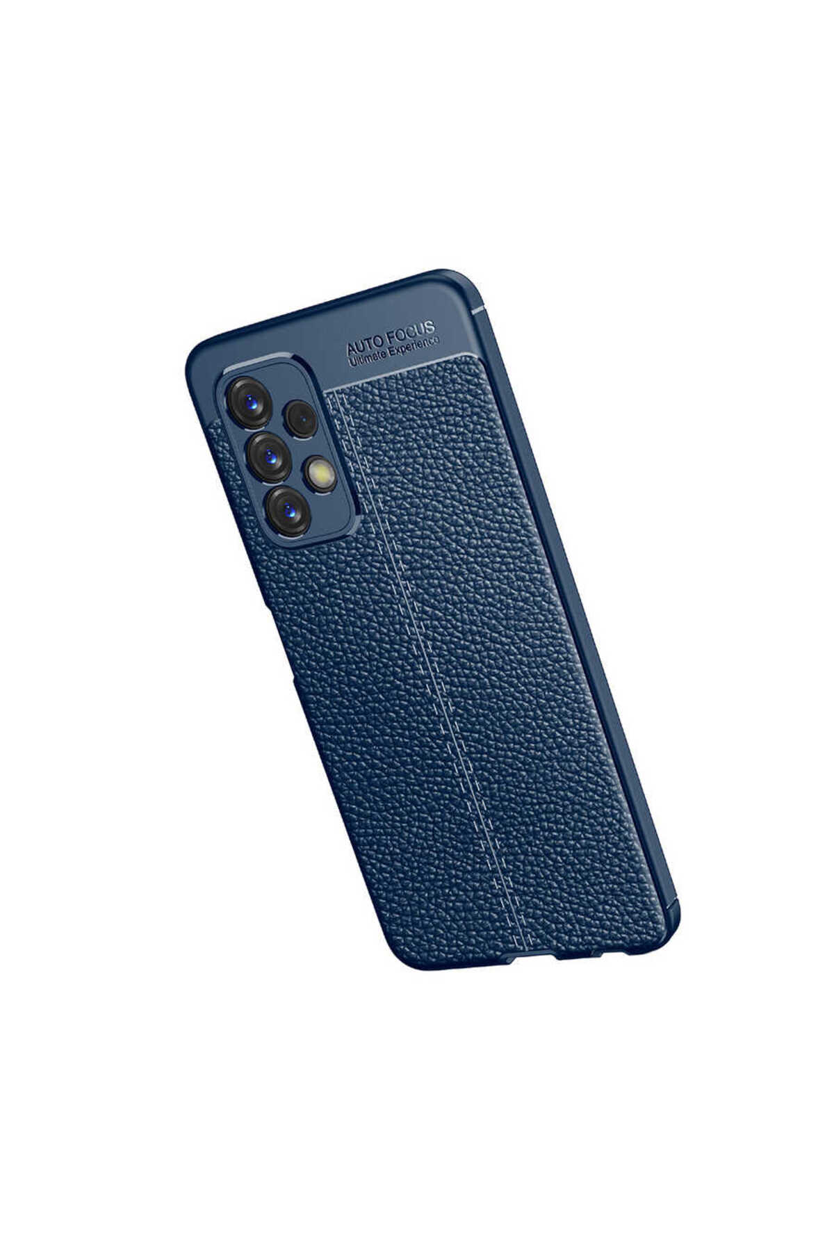 Galaxy A23 Kılıf TKNC Niss Silikon Kapak - Lacivert