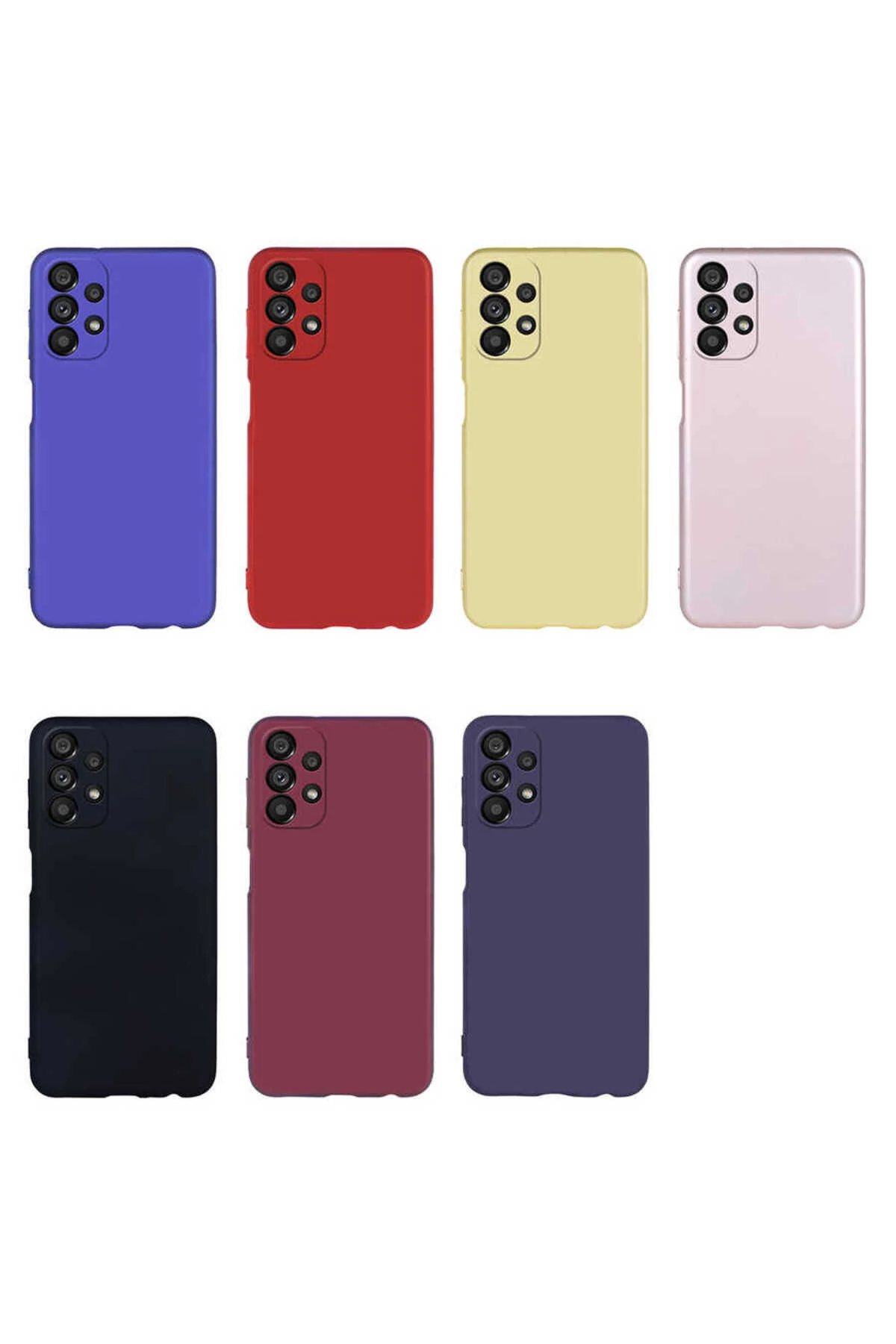 Galaxy A23 Kılıf EFFX Premier Silikon Kapak - Rose Gold