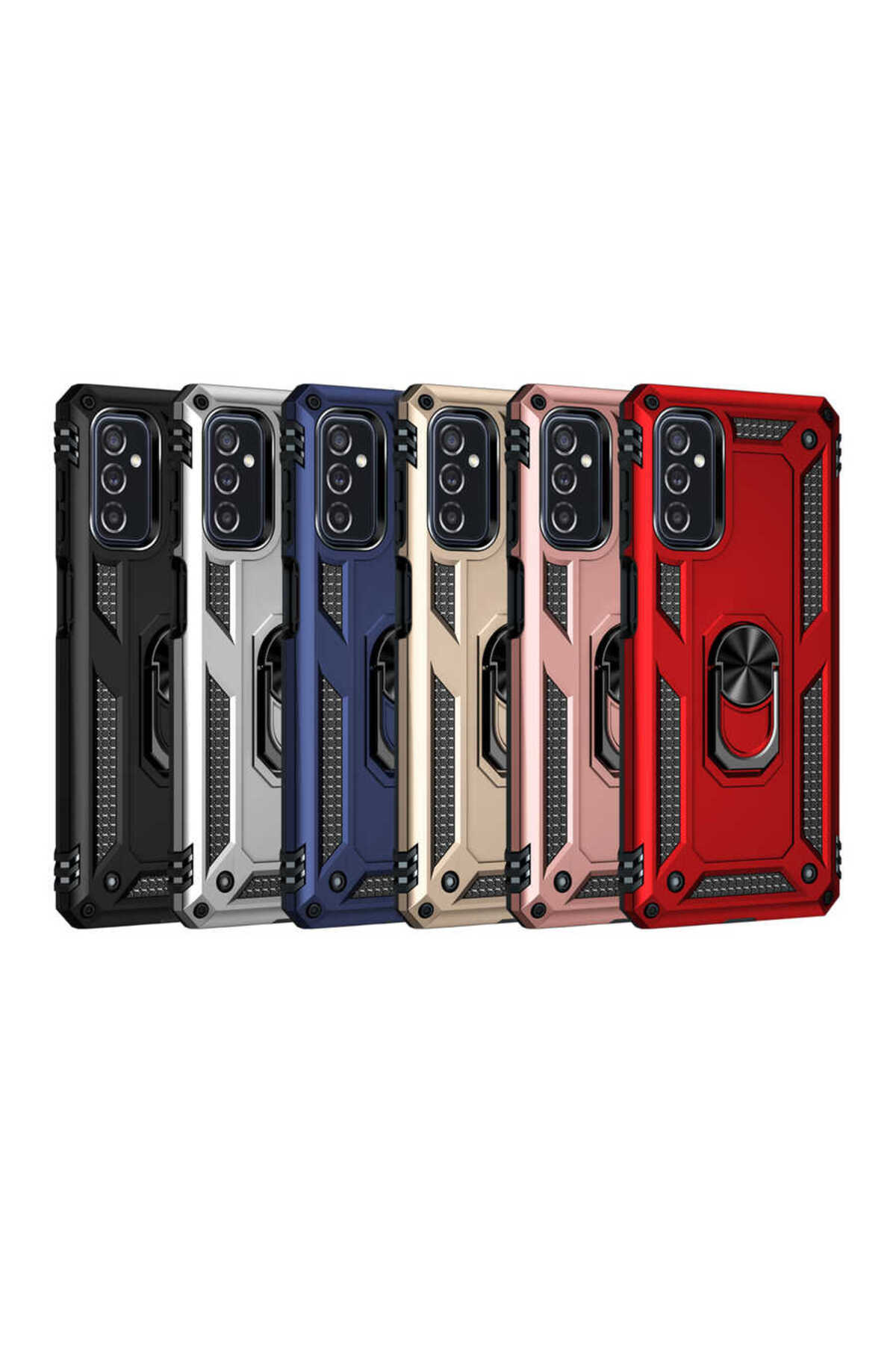 Galaxy M52 Kılıf TKNC Vega Kapak - Mavi
