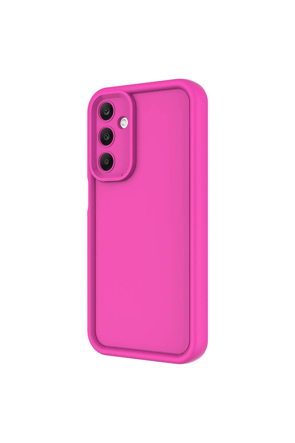 Galaxy A25 Kılıf Kamera Korumalı LCKC Ananas Kapak - Siyah