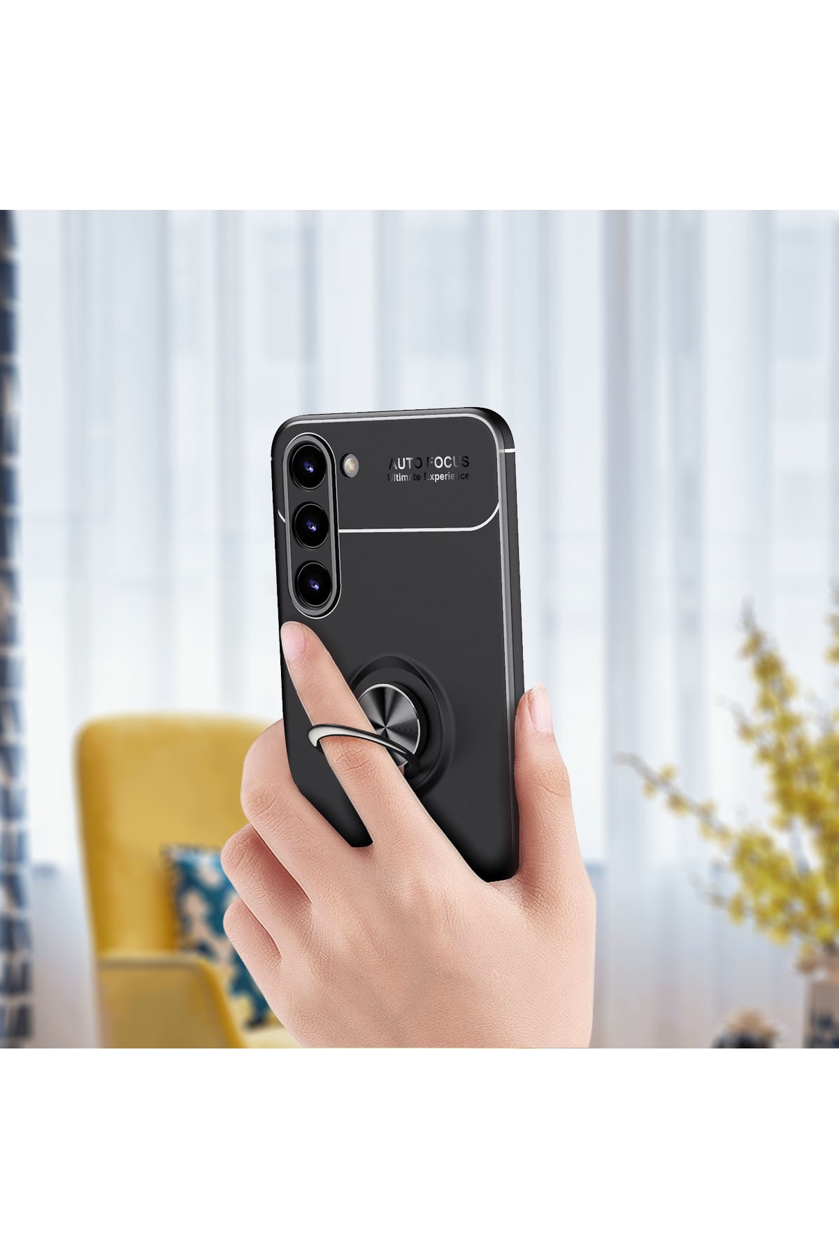 Galaxy S23 Uyumlu SYS Ravel Silikon Kılıf-Mavi