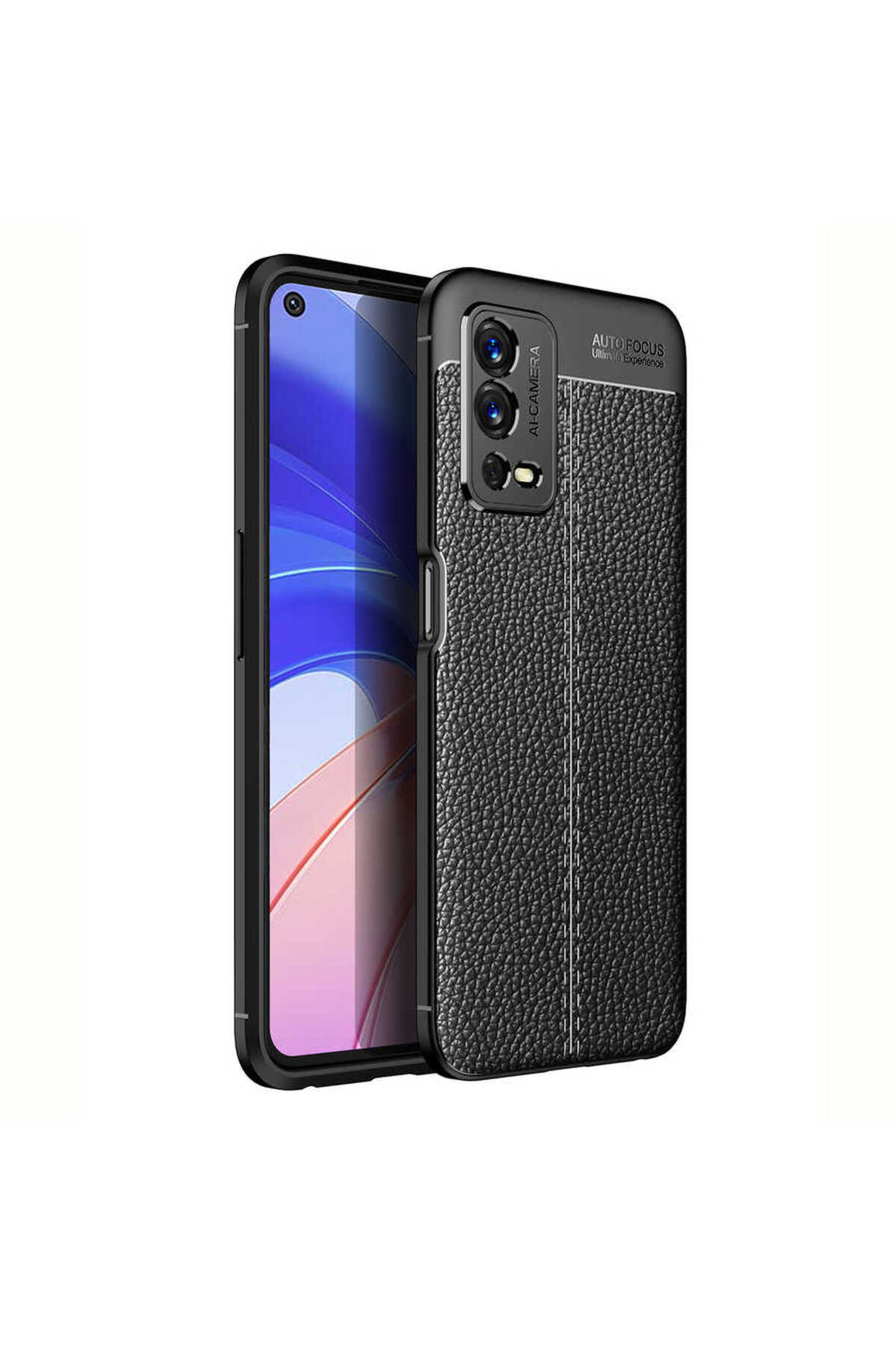 A55 4G Kılıf N7TH Niss Silikon Kapak - Siyah