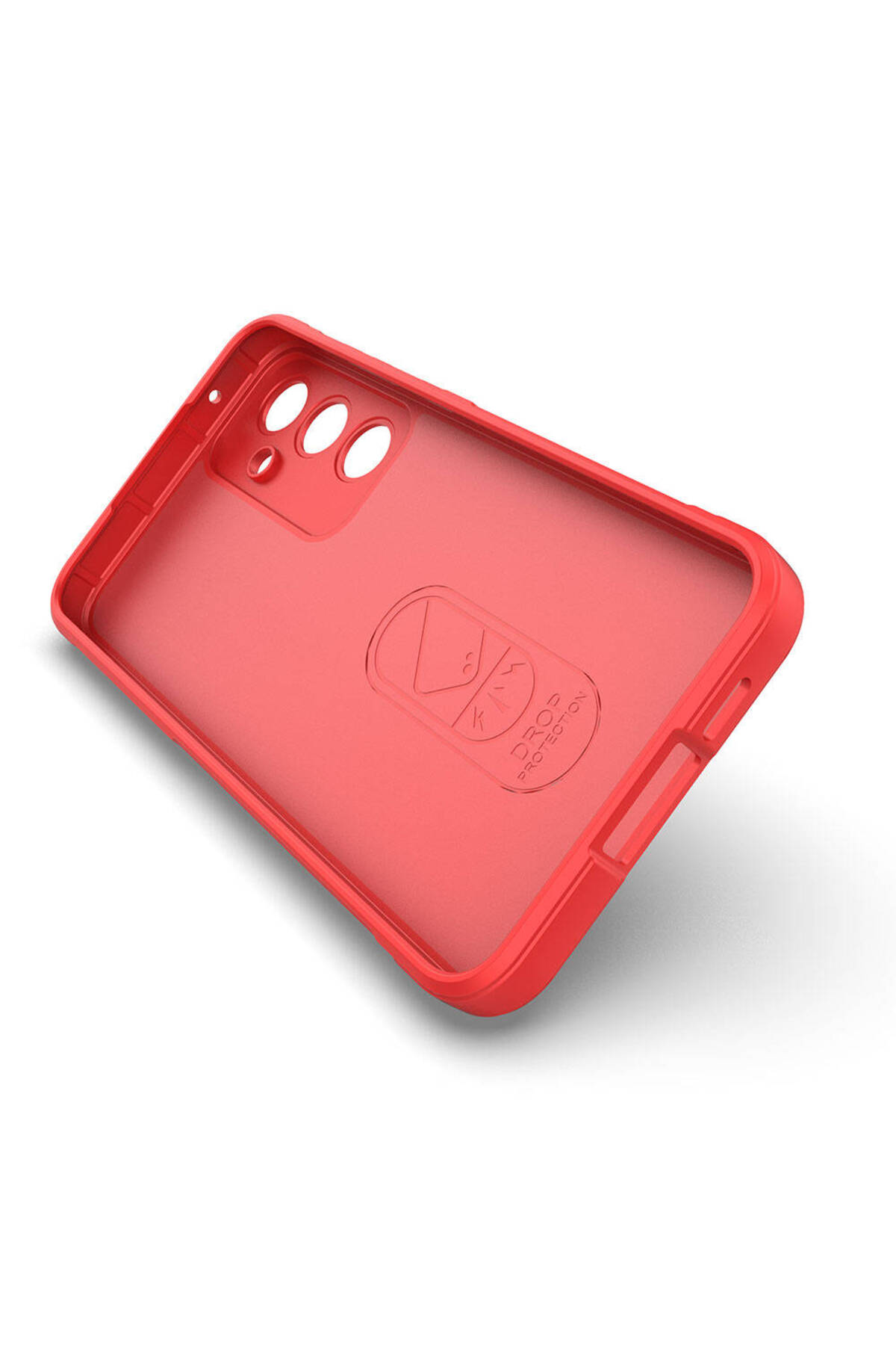 Galaxy A55 Kılıf Esnek TPU Oyuklu Arka Yüzey Tasarımlı MSCS Etnik Silikon Kapak - Lacivert