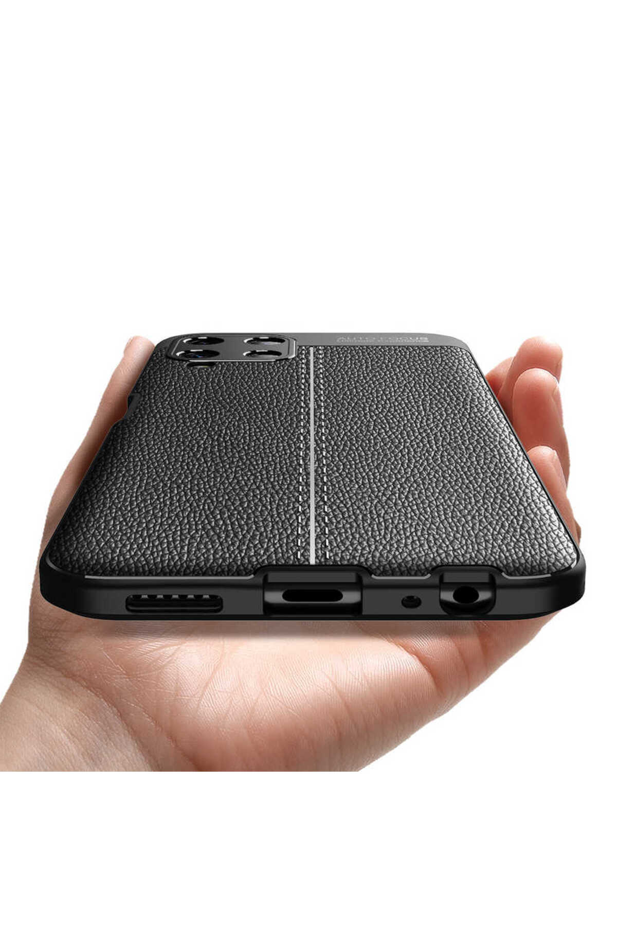 Galaxy A22 4G Kılıf TKNC Niss Silikon Kapak - Kırmızı