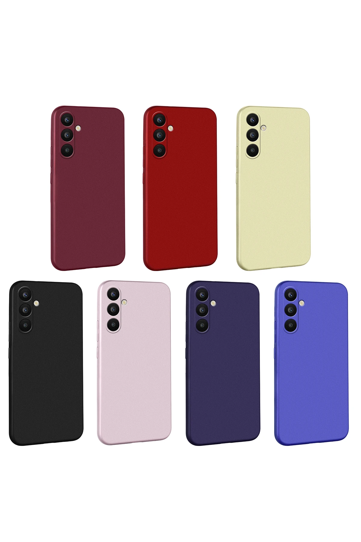 Galaxy A34 Kılıf NXXA Premier Silikon Kapak - Lacivert