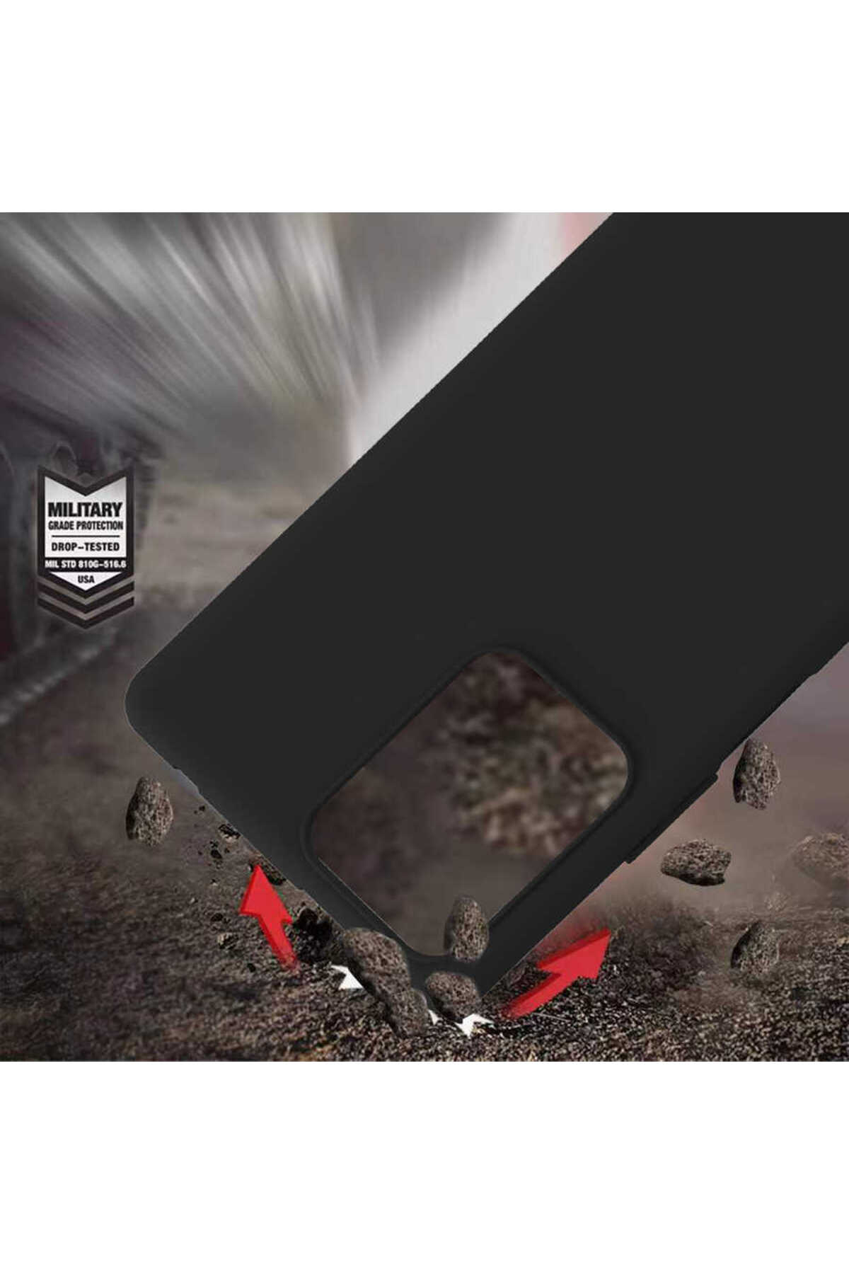 Mi 11T Pro 5G Kılıf SYS Biye Silikon - Kırmızı