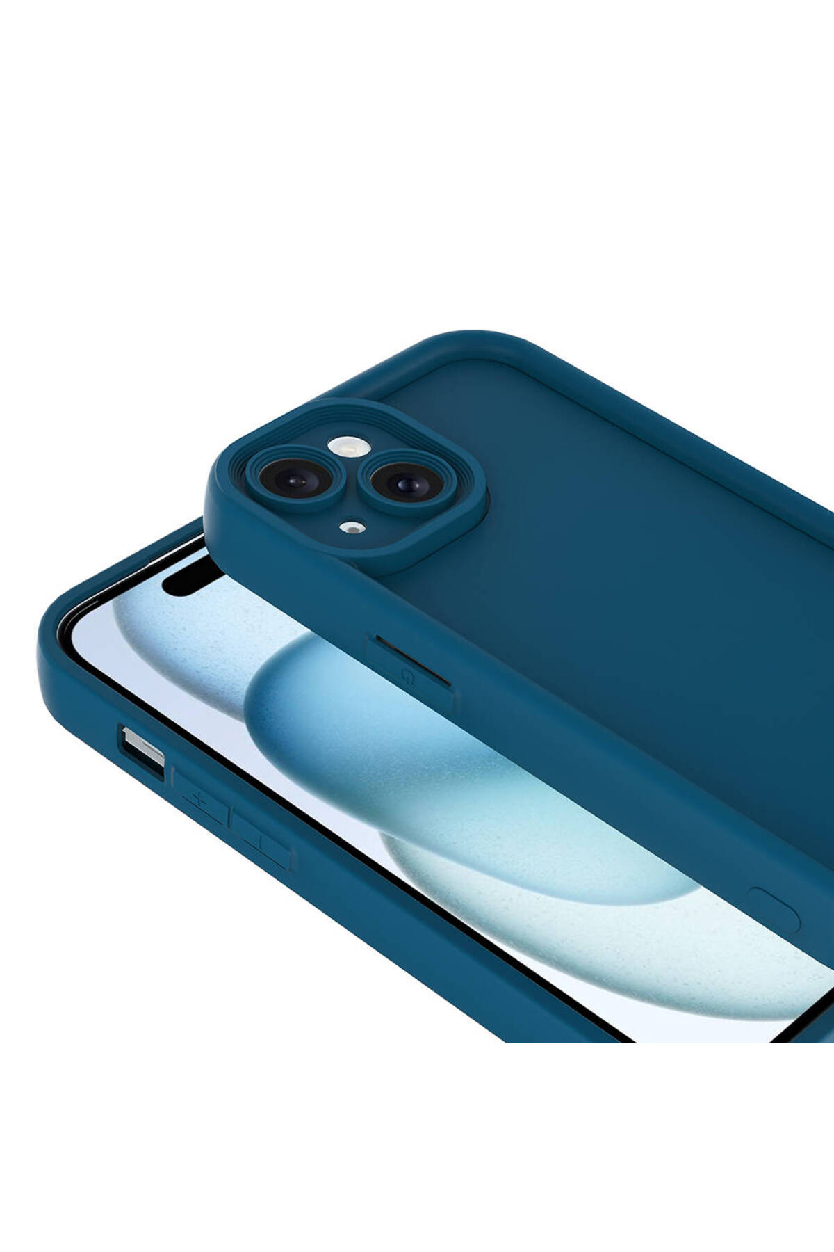 iPhone 13 Kılıf Kamera Korumalı WNX Ananas Kapak - Kahverengi