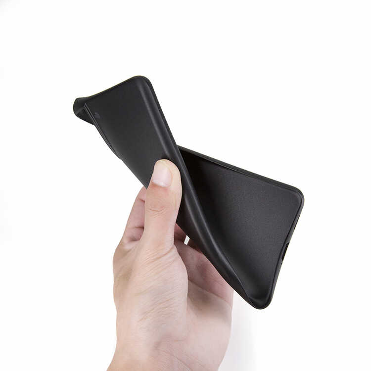 Galaxy S21 Kılıf OMSY 1.Kalite PP Silikon-Siyah