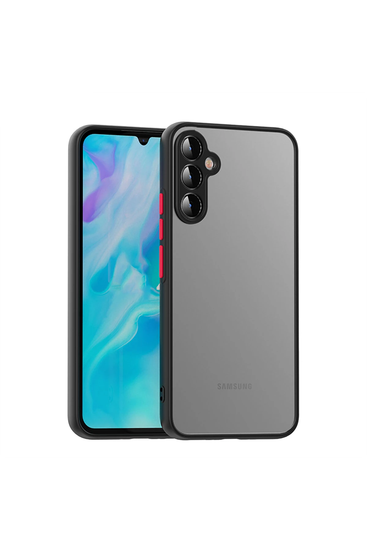 Galaxy A34 Kılıf TKNC Hux Kapak - Lacivert