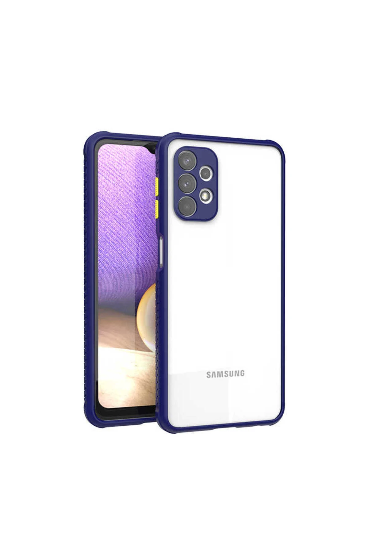 Galaxy A32 4G Kılıf TKNC Kaff Kapak - Lacivert