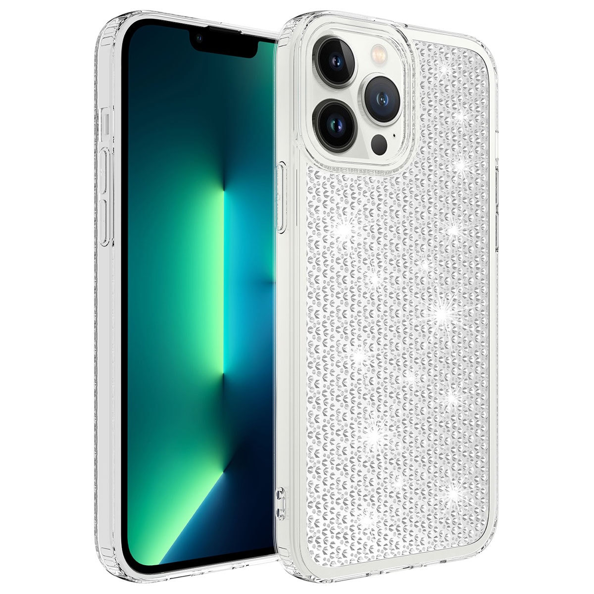 iPhone 6 Uyumlu Airbagli Parlak Tasarımlı OMSY Snow Kapak-Siyah