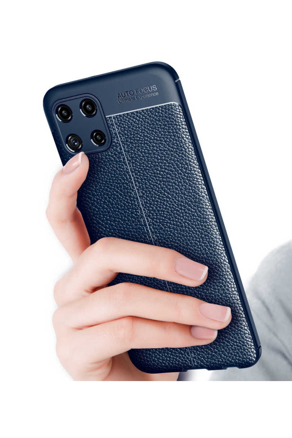 Galaxy M32 Kılıf SYS Niss Silikon Kapak - Kırmızı