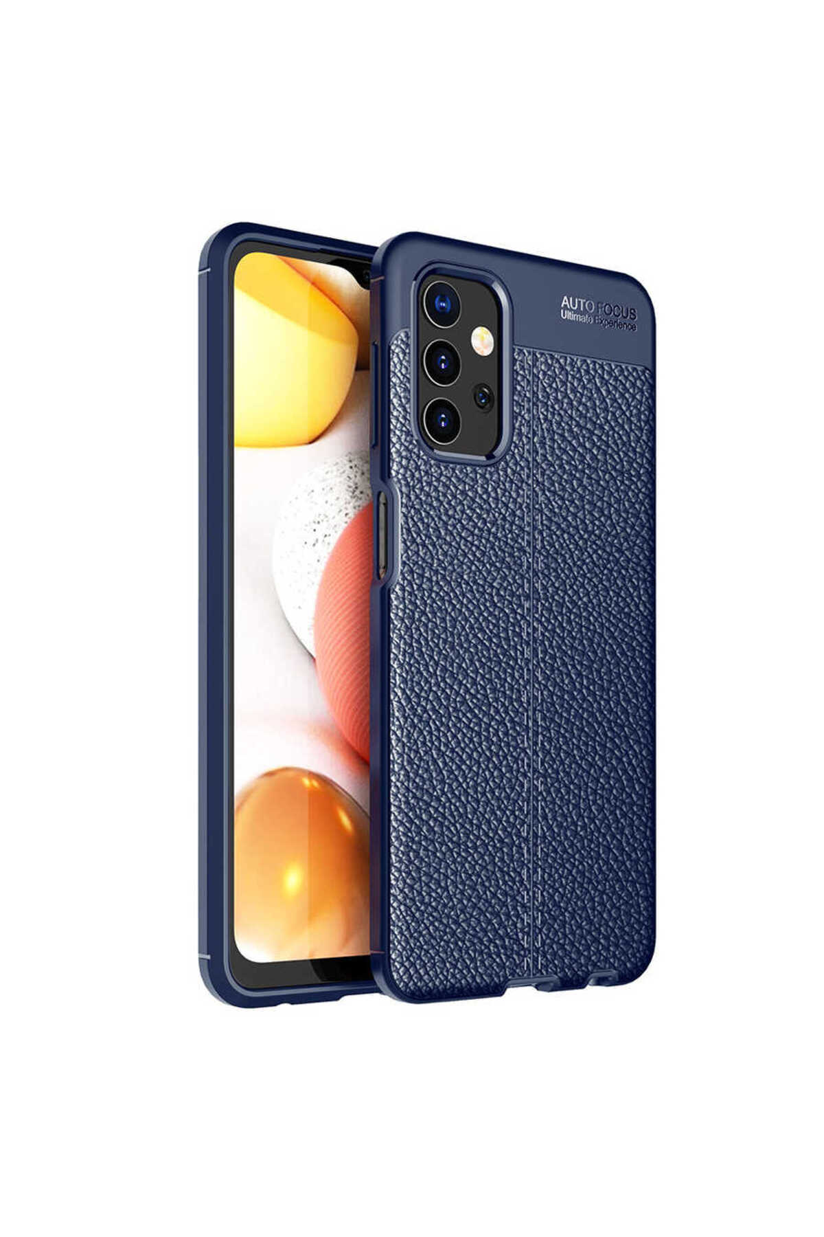 Galaxy A23 Kılıf LCKC Niss Silikon Kapak - Lacivert