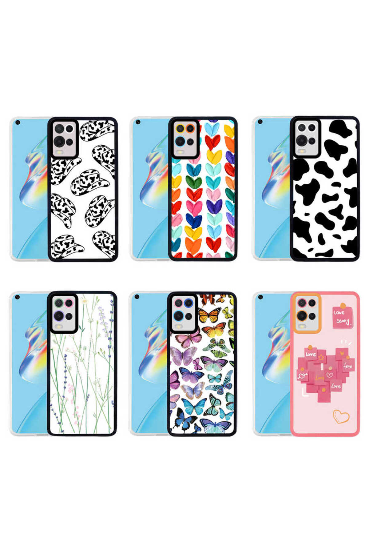 A54 4G Kılıf TYGO M-Fit Desenli Kapak - Hat No5