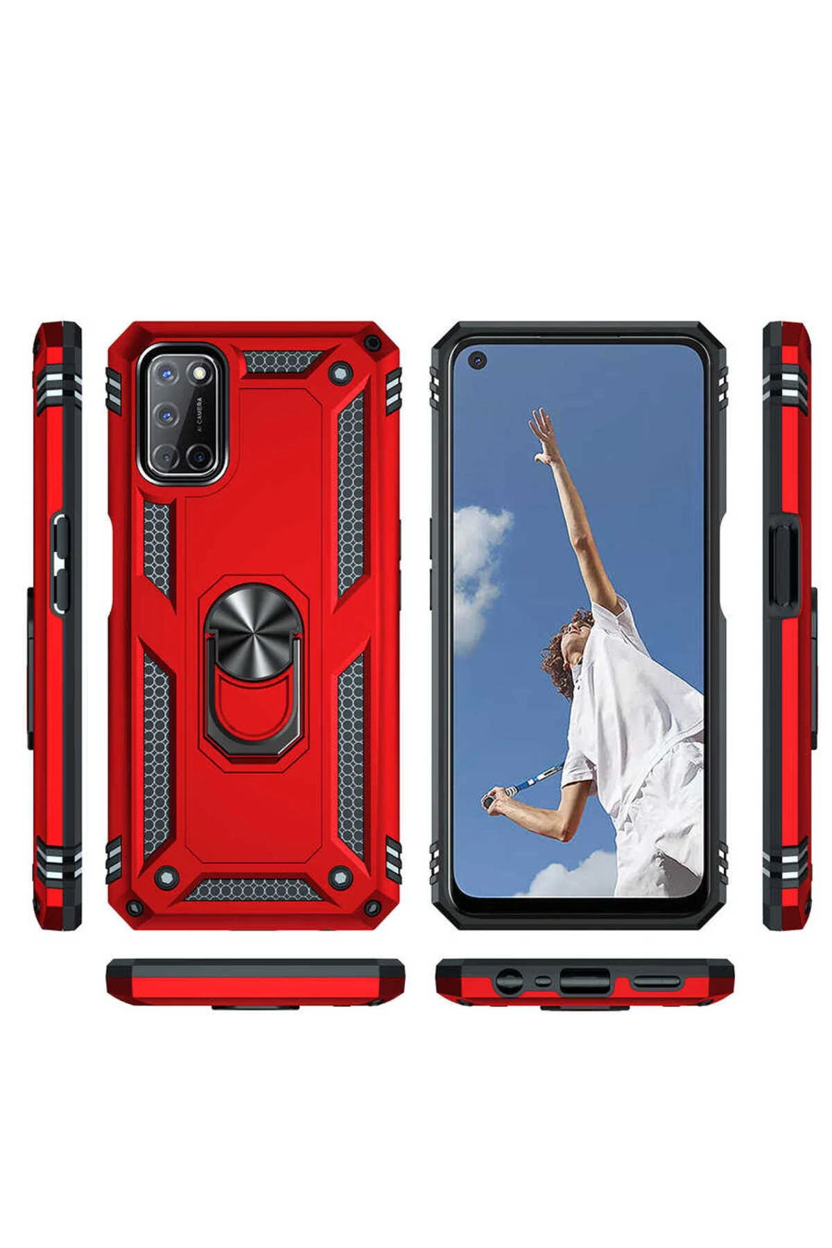 A72 Kılıf TYGO Vega Kapak - Siyah