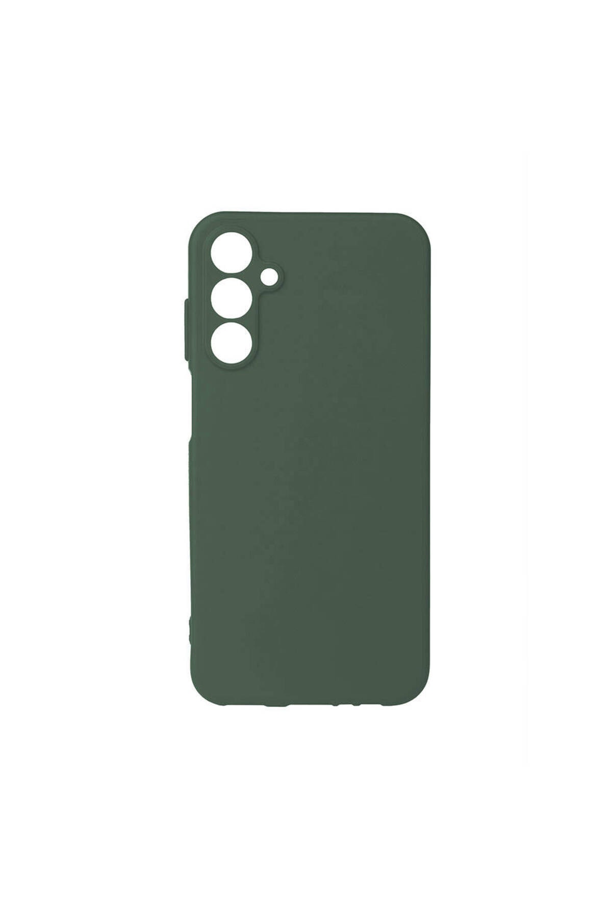Galaxy A35 Kılıf MXSP Biye Silikon - Haki