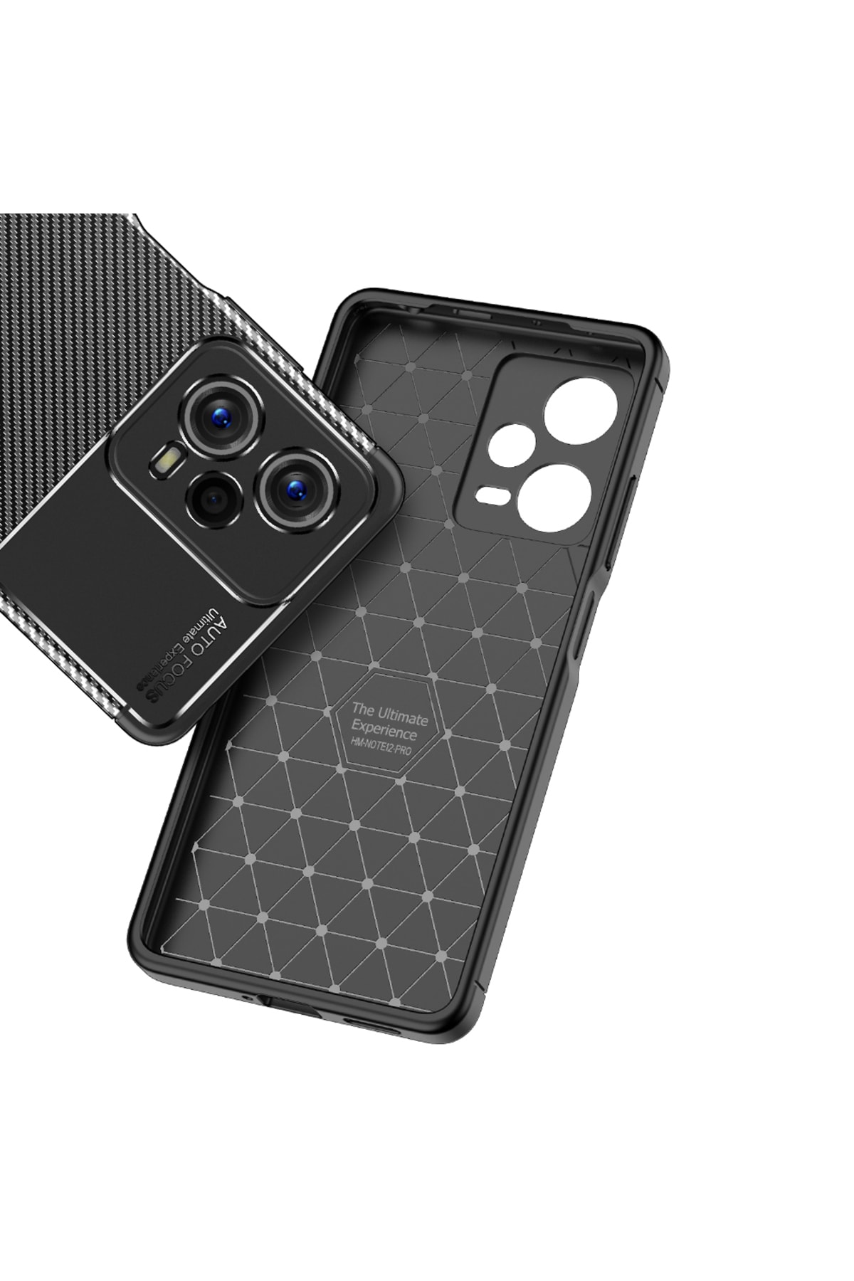 Redmi Note 12 5G Kılıf TKNC Negro Silikon Kapak - Lacivert