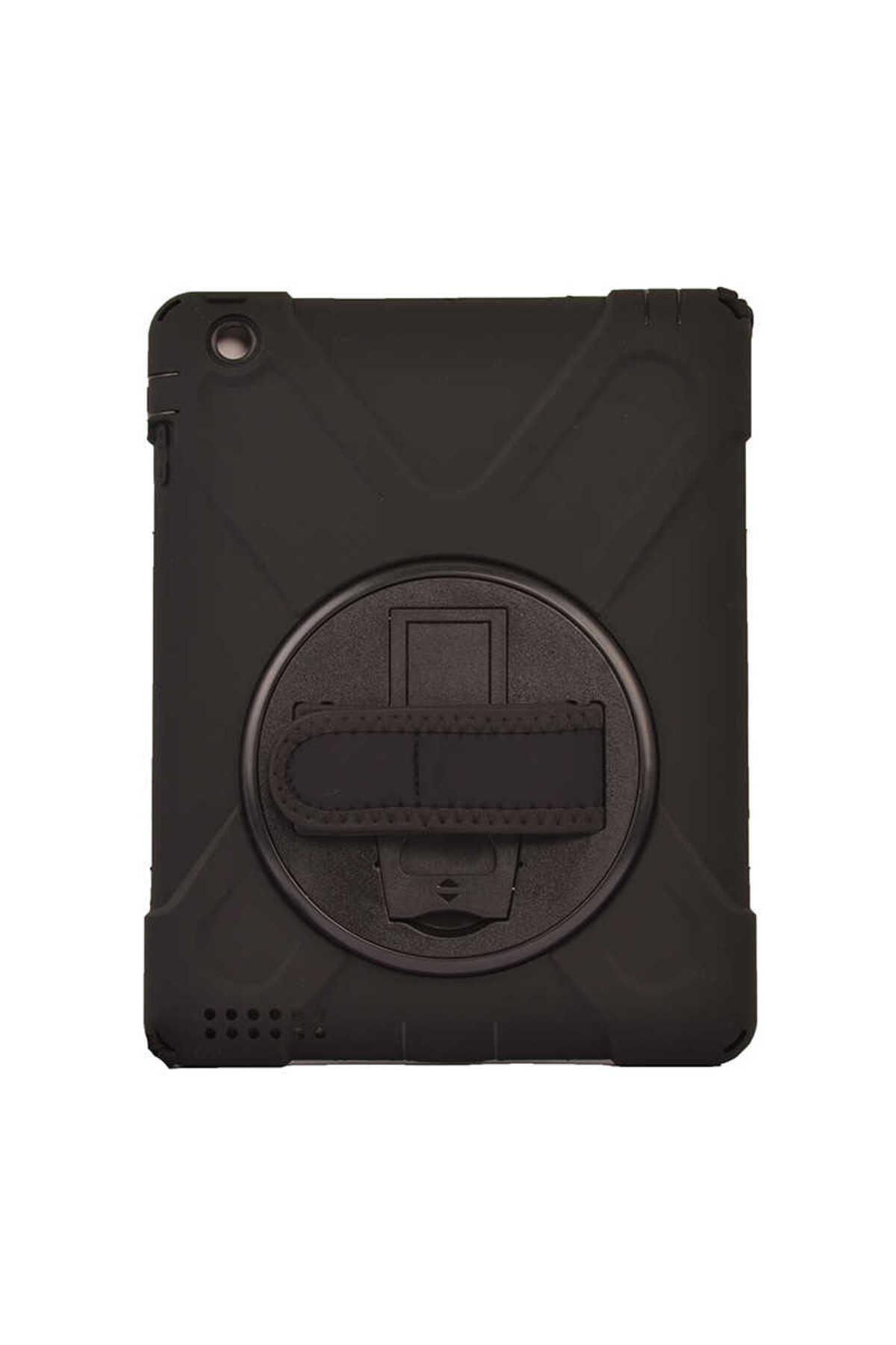 iPad 2. Nesil Uyumlu Uyumlu TKDW Defender Tablet Silikon-Siyah