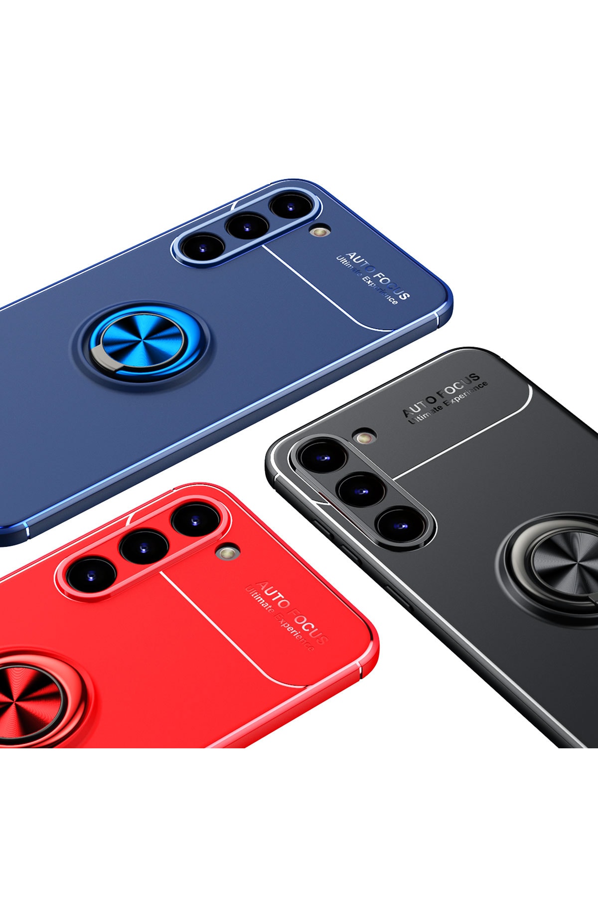 Galaxy S23 Uyumlu SYS Ravel Silikon Kılıf-Mavi