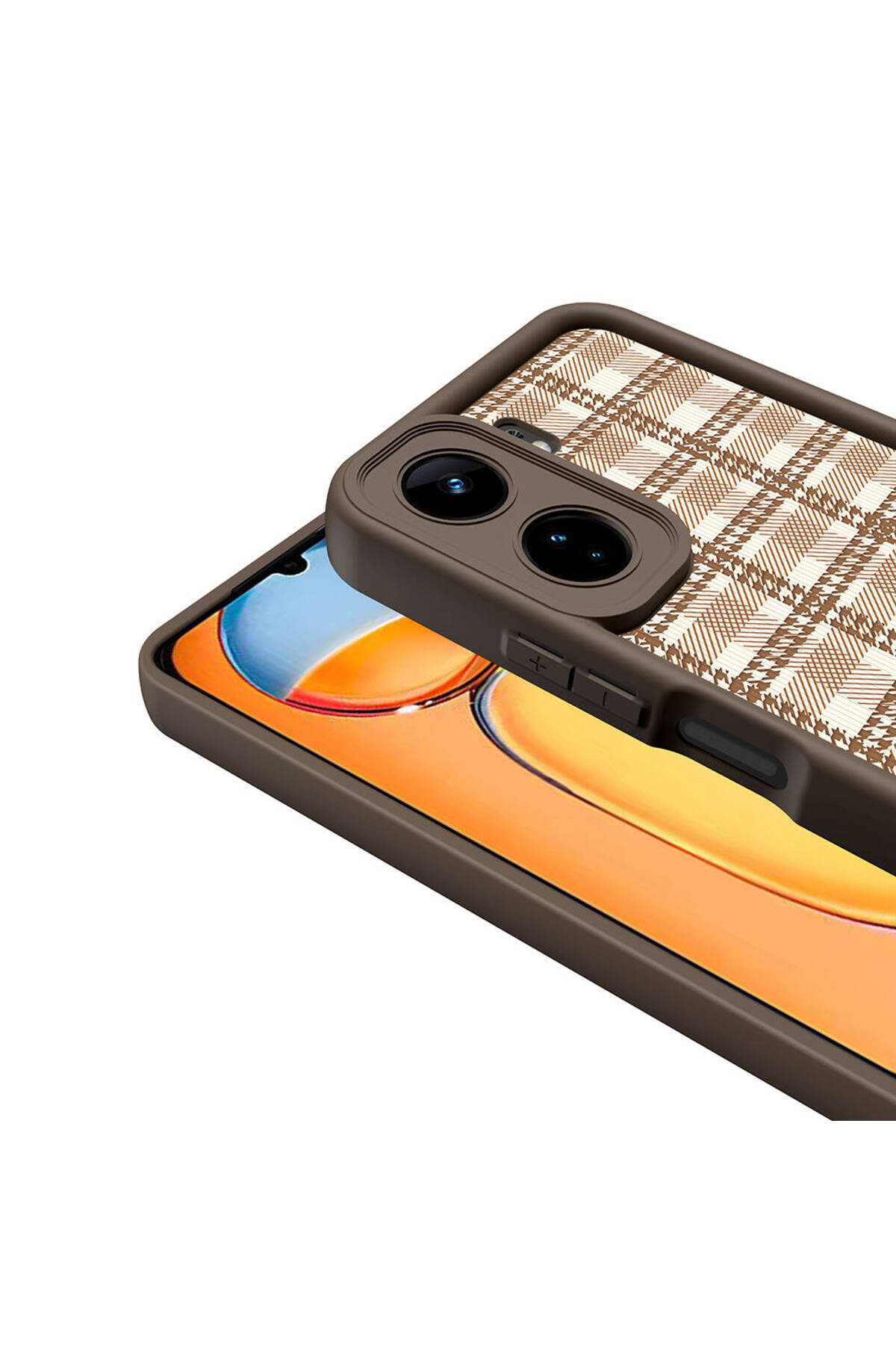 Redmi 13C Kılıf Kamera Korumalı Baskılı Arka Yüzey WNX Klas Kapak - Siyah
